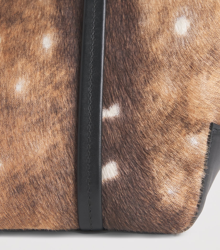 St. Agni Leather Fawn Slim Bateau Tote Bag Almond Image 6