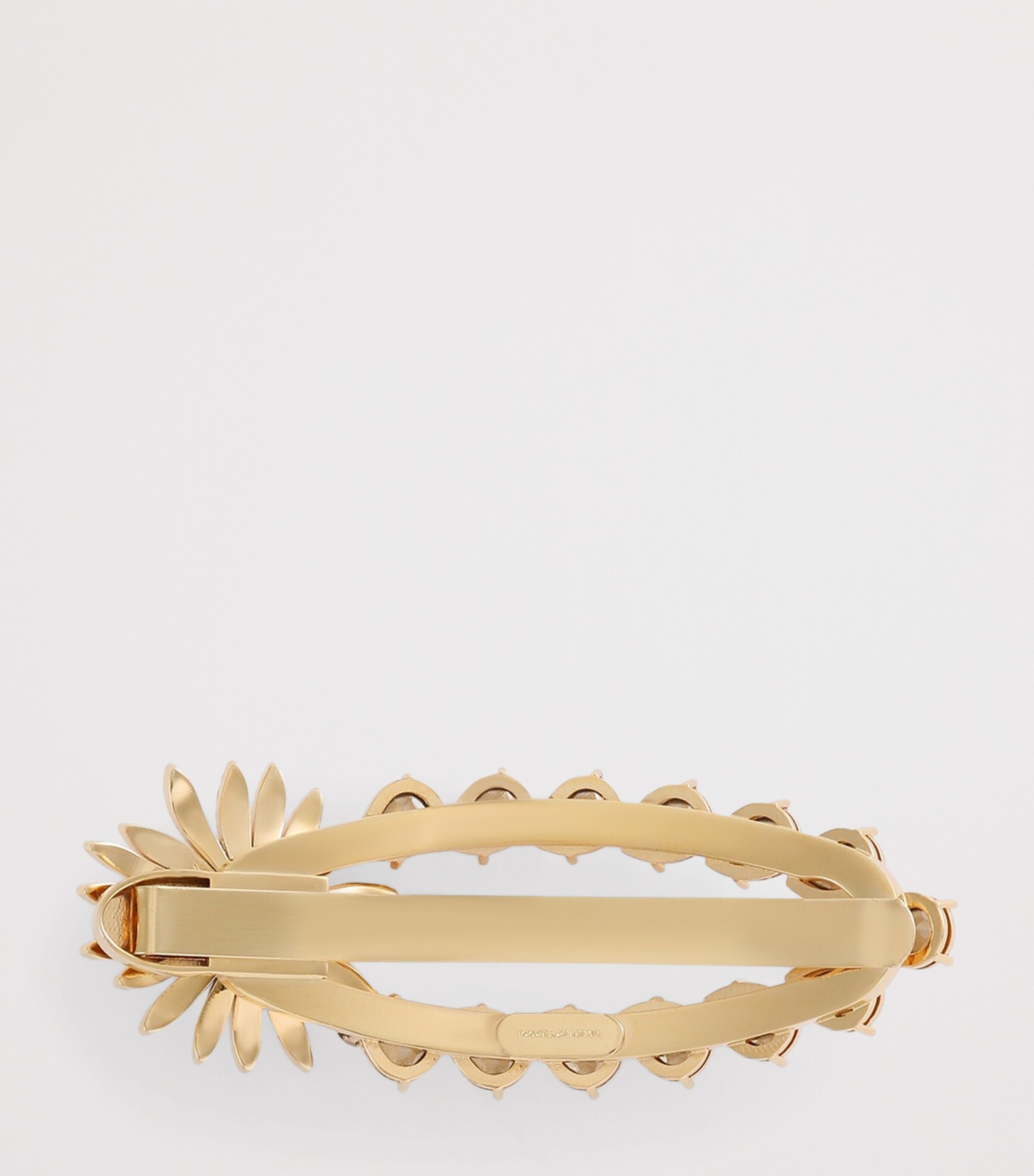 Dolce&Gabbana Embellished Hair Clip Crys Image 2