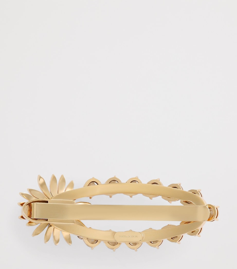 Dolce&Gabbana Embellished Hair Clip Crys Image 2