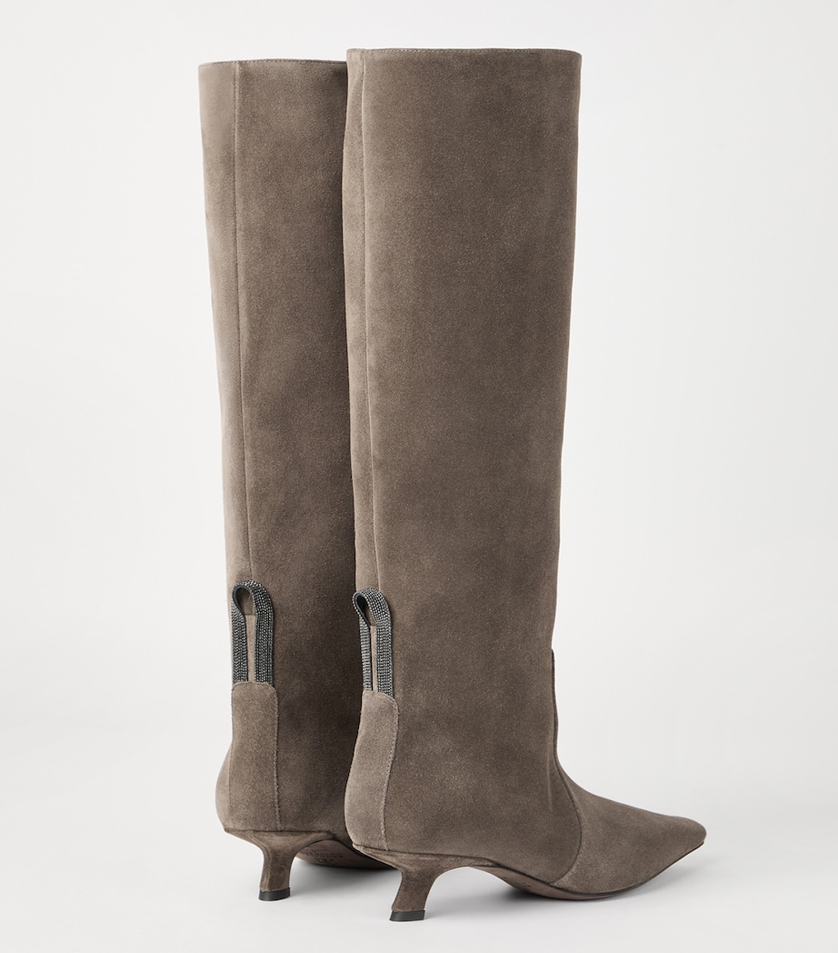 Suede City Knee-High Boots 35 C8769 Image 4