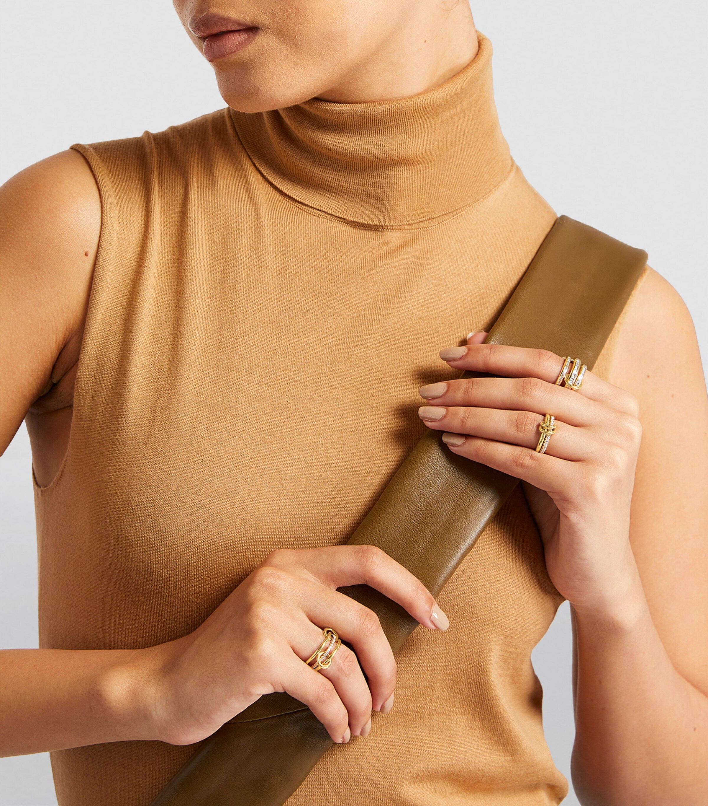 Yellow Gold and Diamond Ceres Ring (Size 5) YELLOW GOLD Image 4