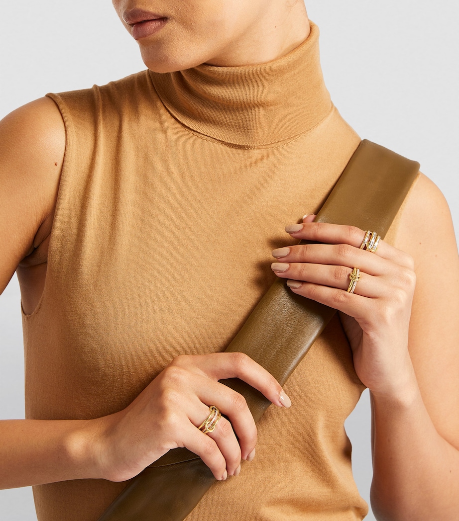 Yellow Gold and Diamond Ceres Ring (Size 5) YELLOW GOLD Image 4