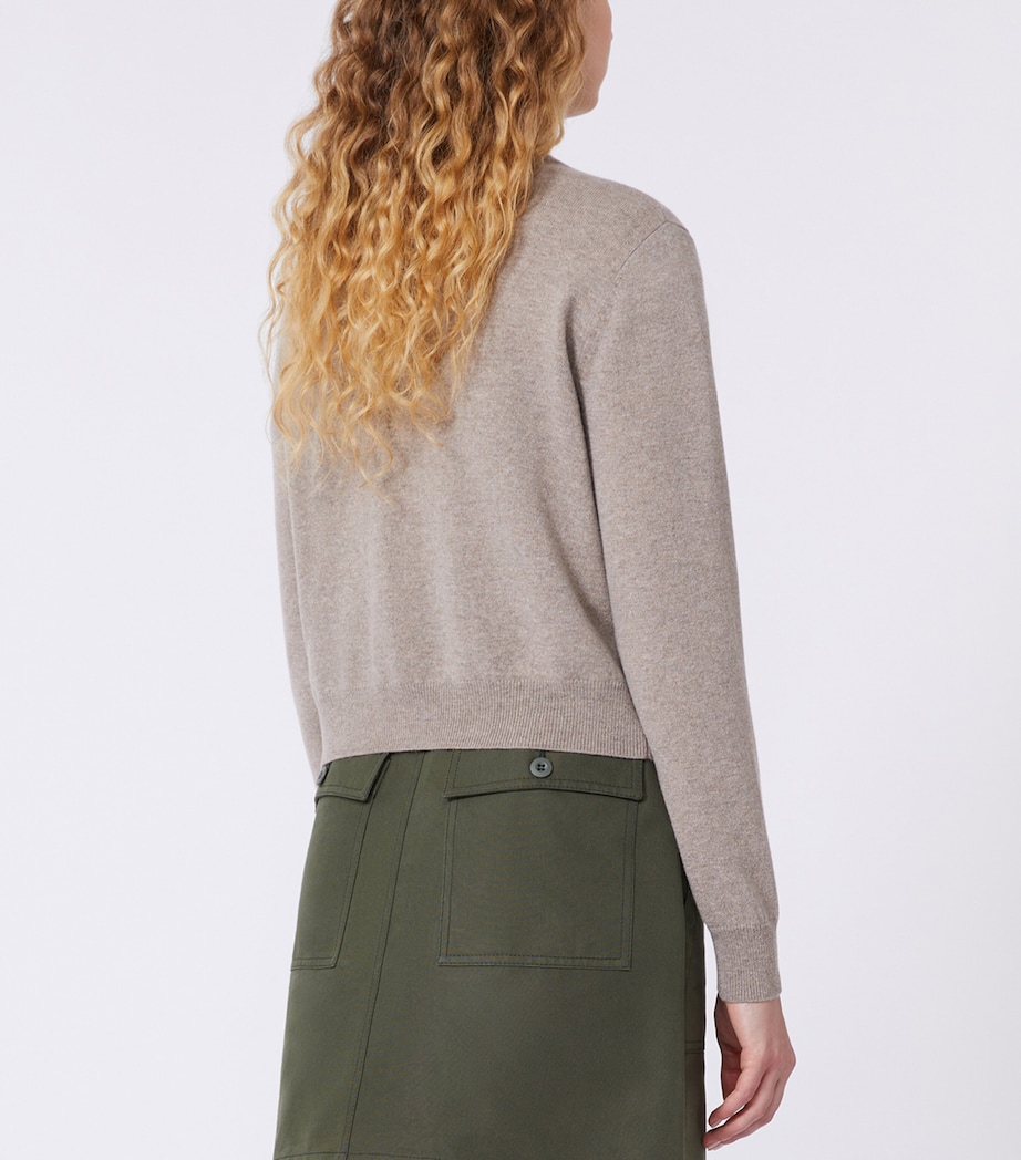 Wool-Cashmere Cardigan TURTLEDOVE Image 5