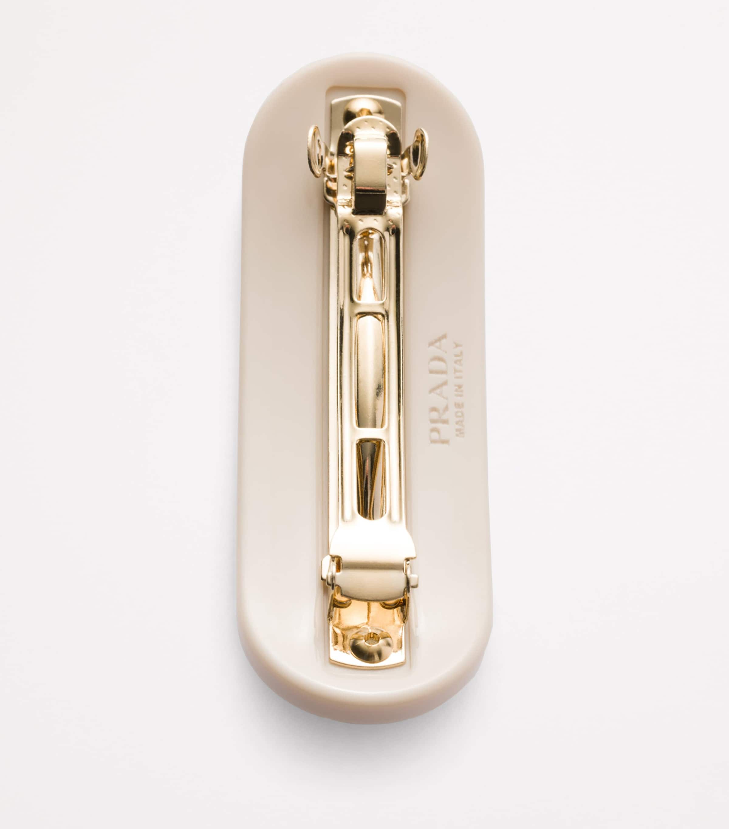 Embellished Logo Hair Barrette Clip F03VZ Image 2