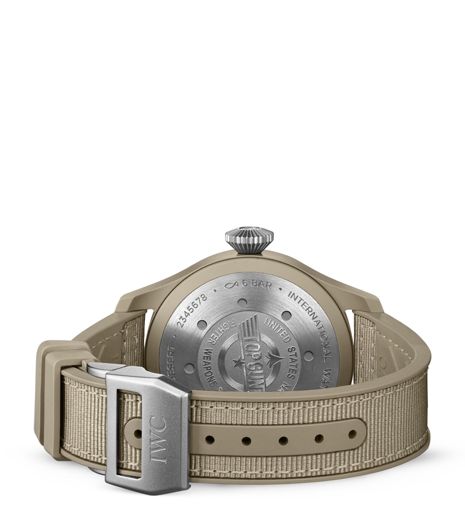 Ceramic Big Pilot’s TOP GUN Mojave Desert Watch 46mm BEIGE Image 4