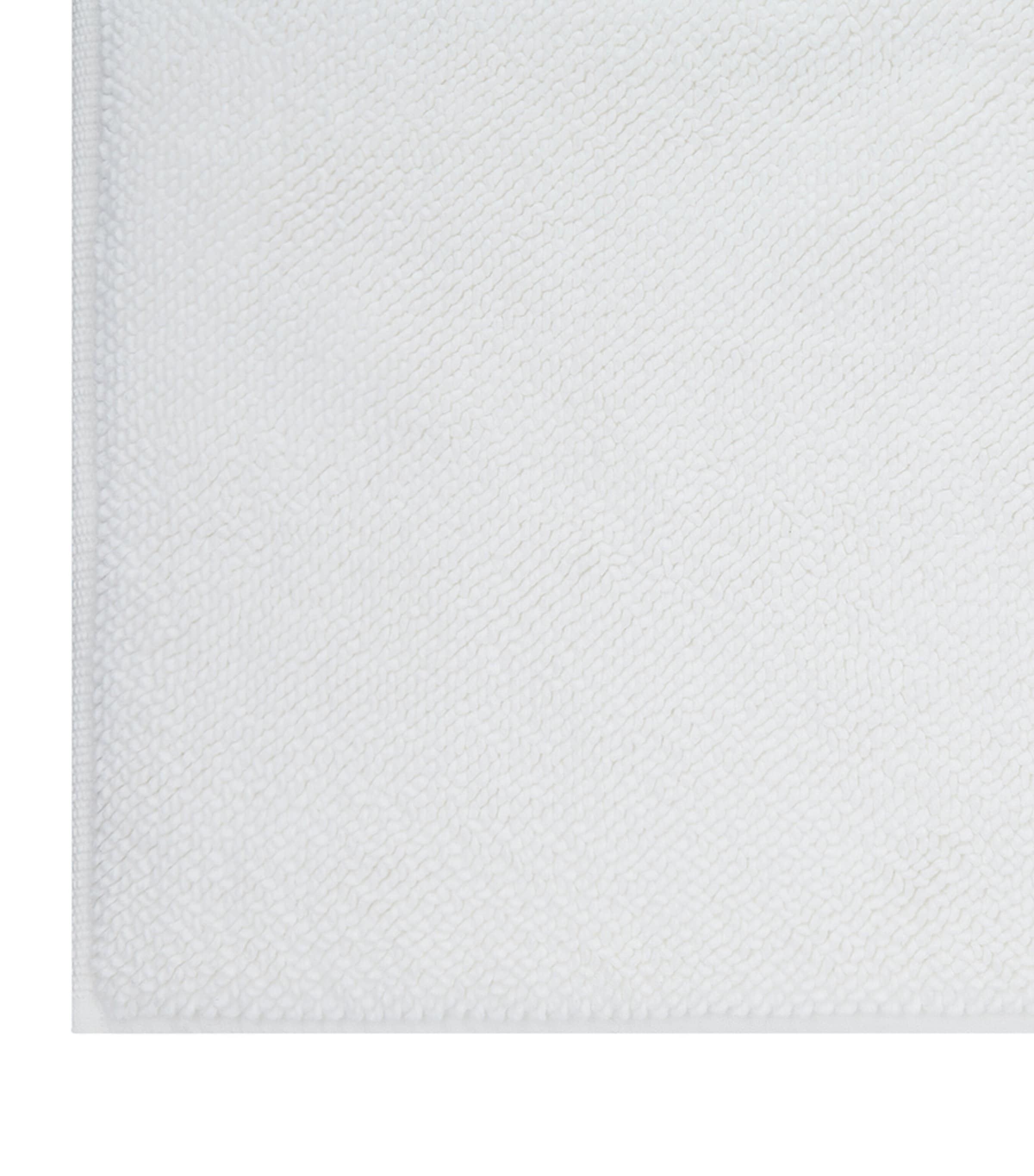 Pera Hydro Cotton Bath Mat (60cm x 95cm) WHITE Image 2