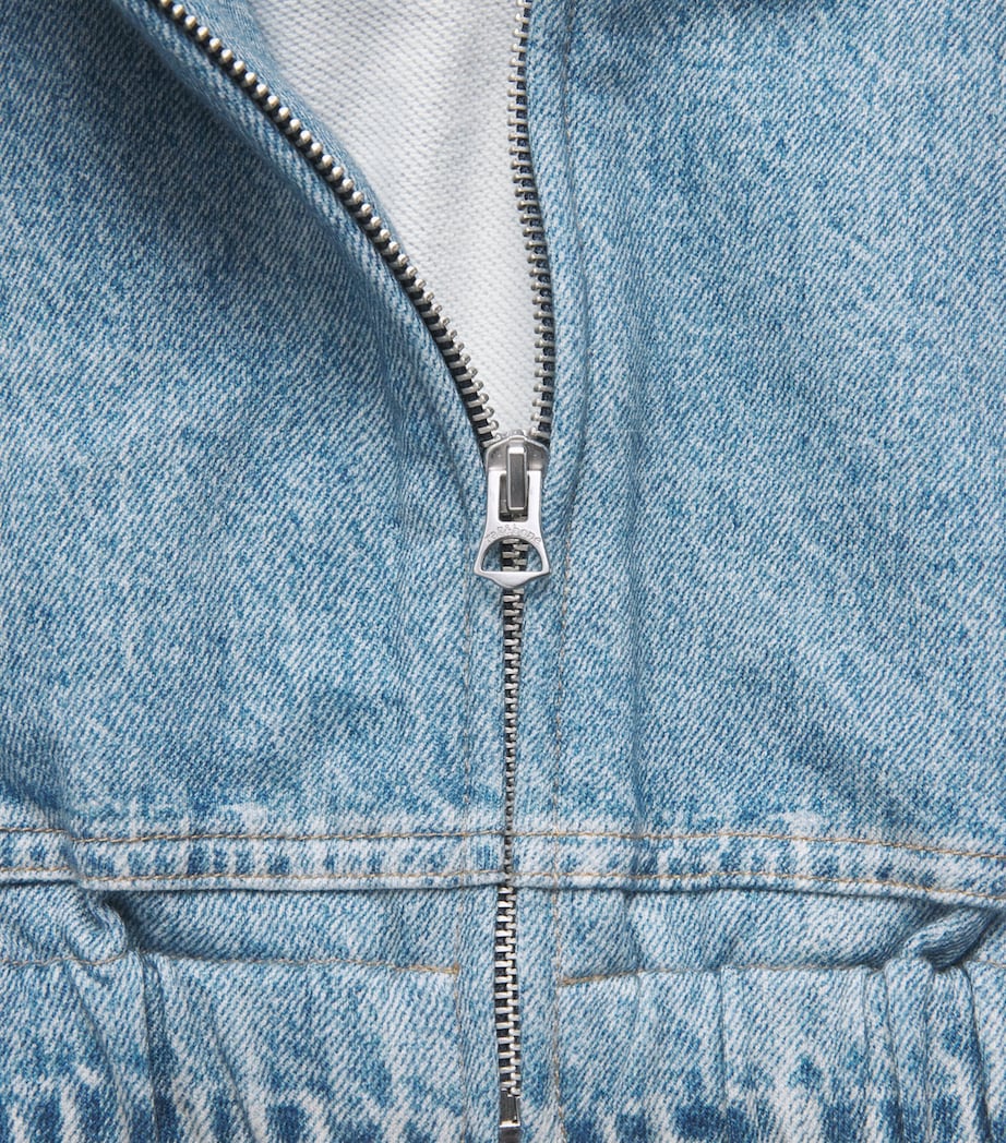 Rag & Bone Womens Miramar Terry Zip-Up Hoodie Valen Image 6