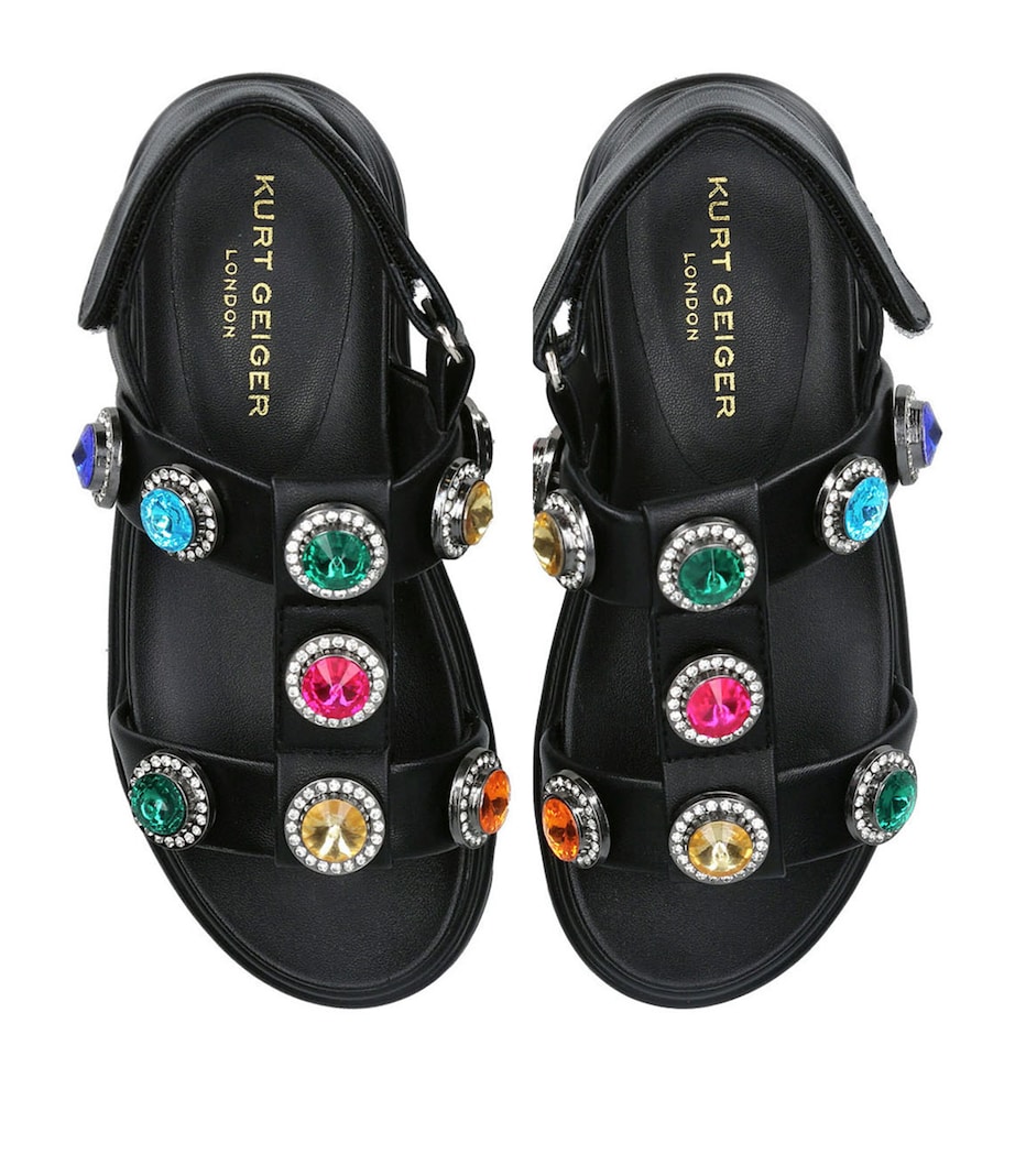 Mini Orson Crystal Sandals BLACK/COMB Image 4