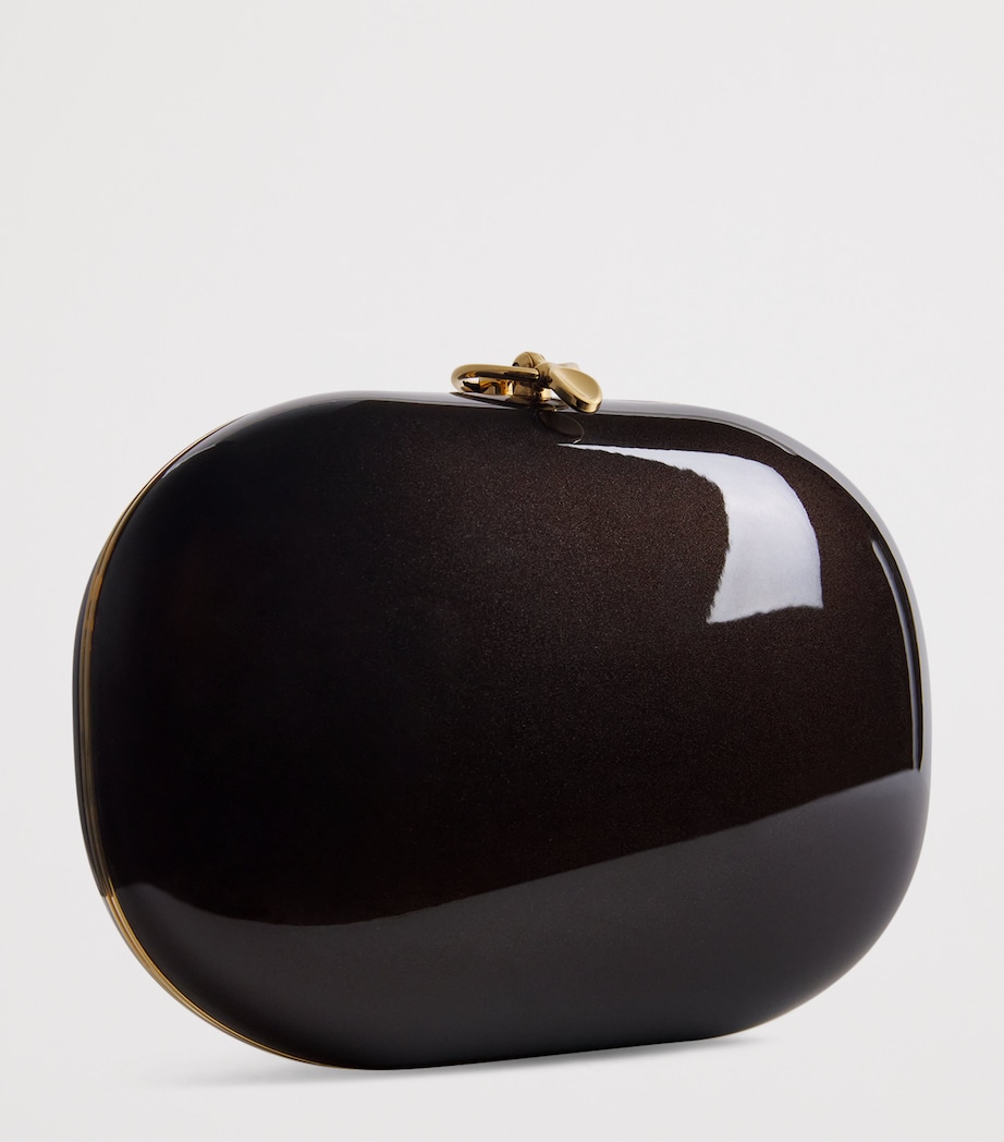 Elina Clutch Bag DEEP BROWN Image 3