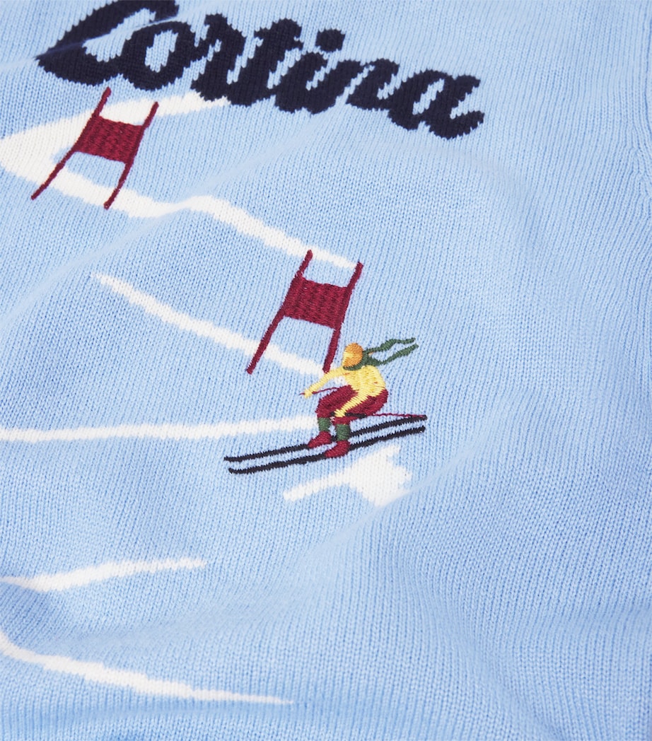 Wool-Blend Cortina Sweater (4-14 Years) 01162ICRTNASKIRC31 Image 3