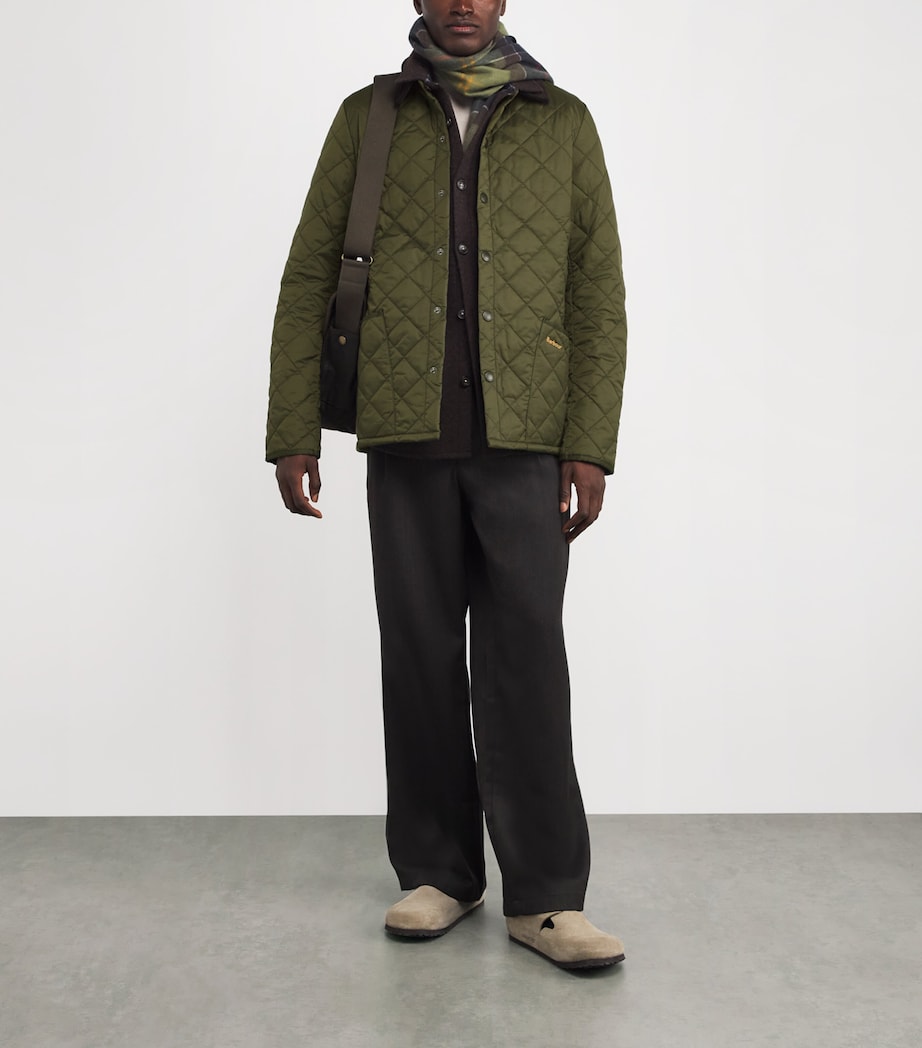 Heritage Liddesdale Quilted Jacket OLIVE Image 2