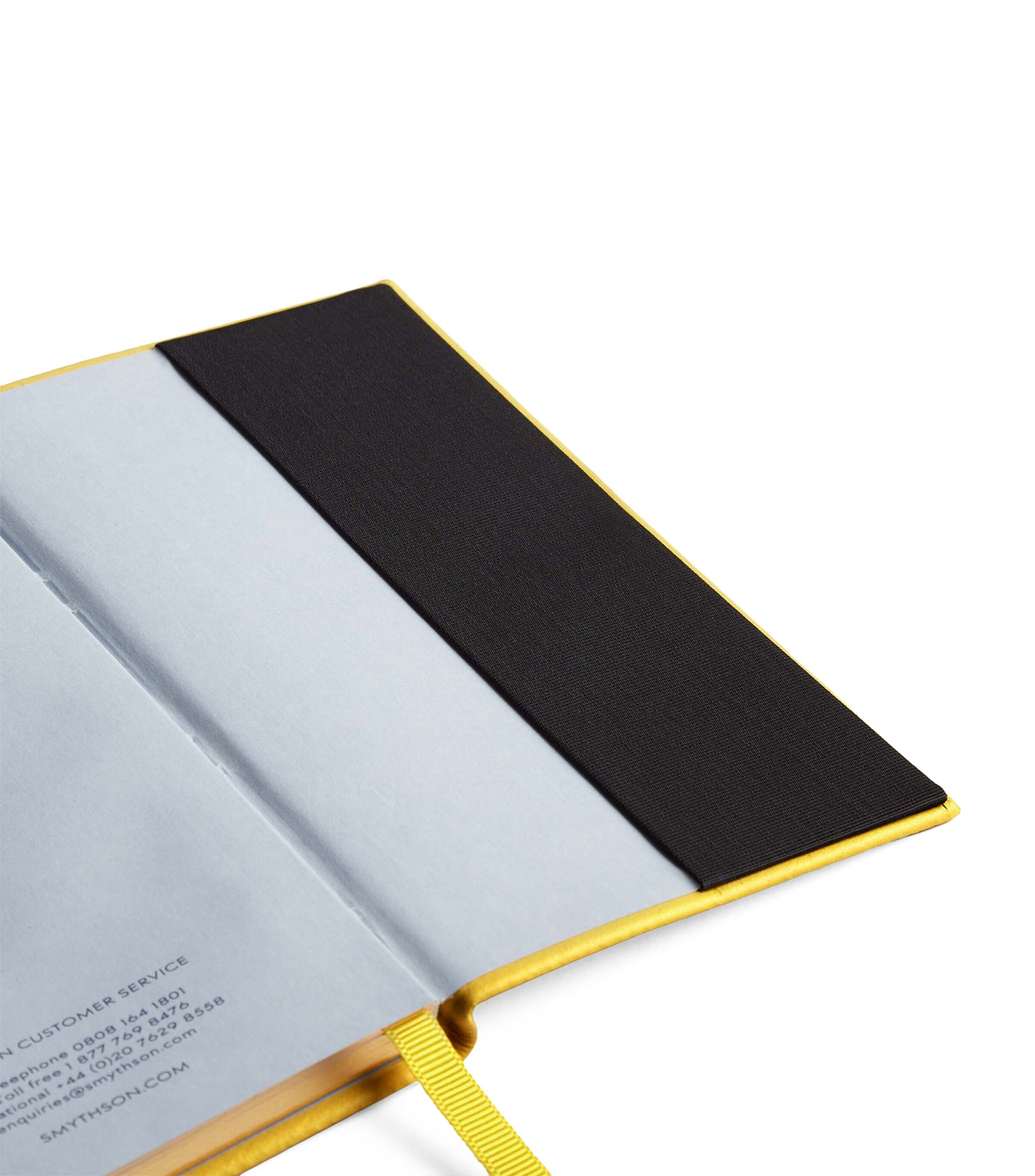 Smythson Panama Leather Weekly Diary 2025 Lemon Image 4