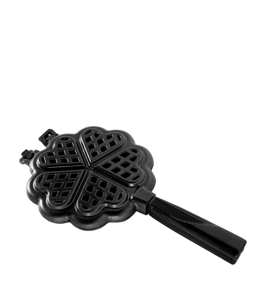 Sweetheart Waffle Pan (22cm) BLACK Image 1