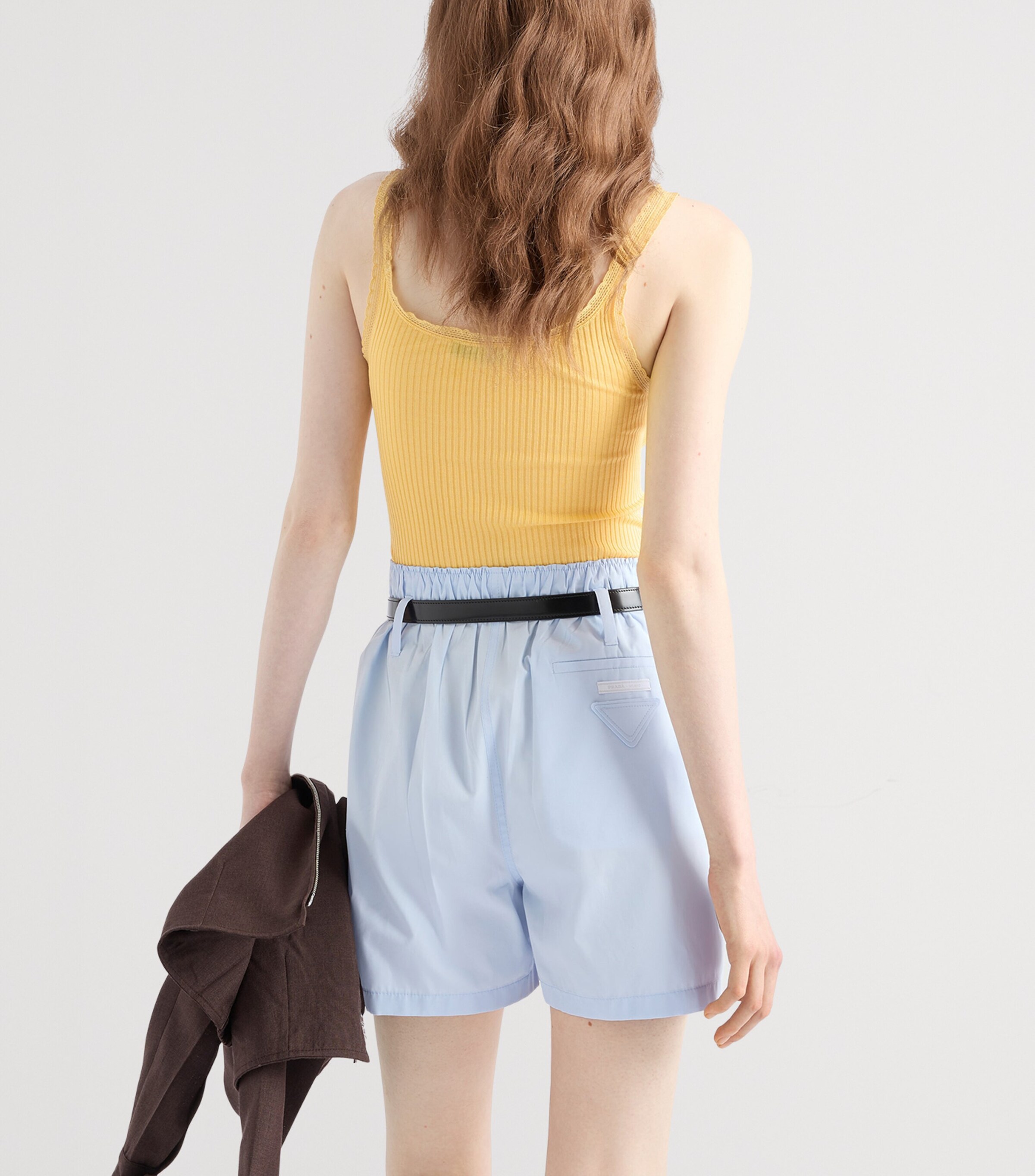 Cotton Ribbed Tank Top F0010 Image 4