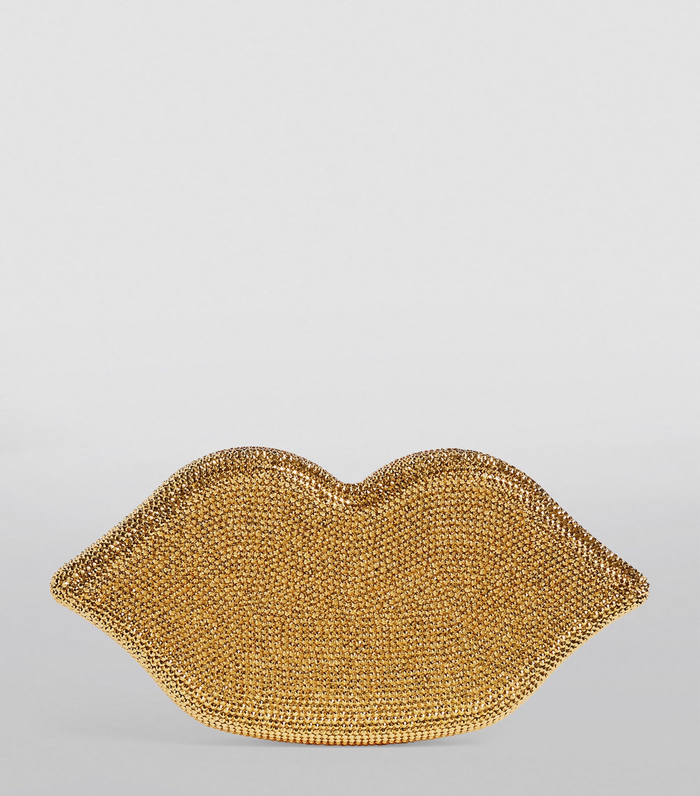 Judith Leiber Hot Lips Clutch Bag Saumt Silver Image 4
