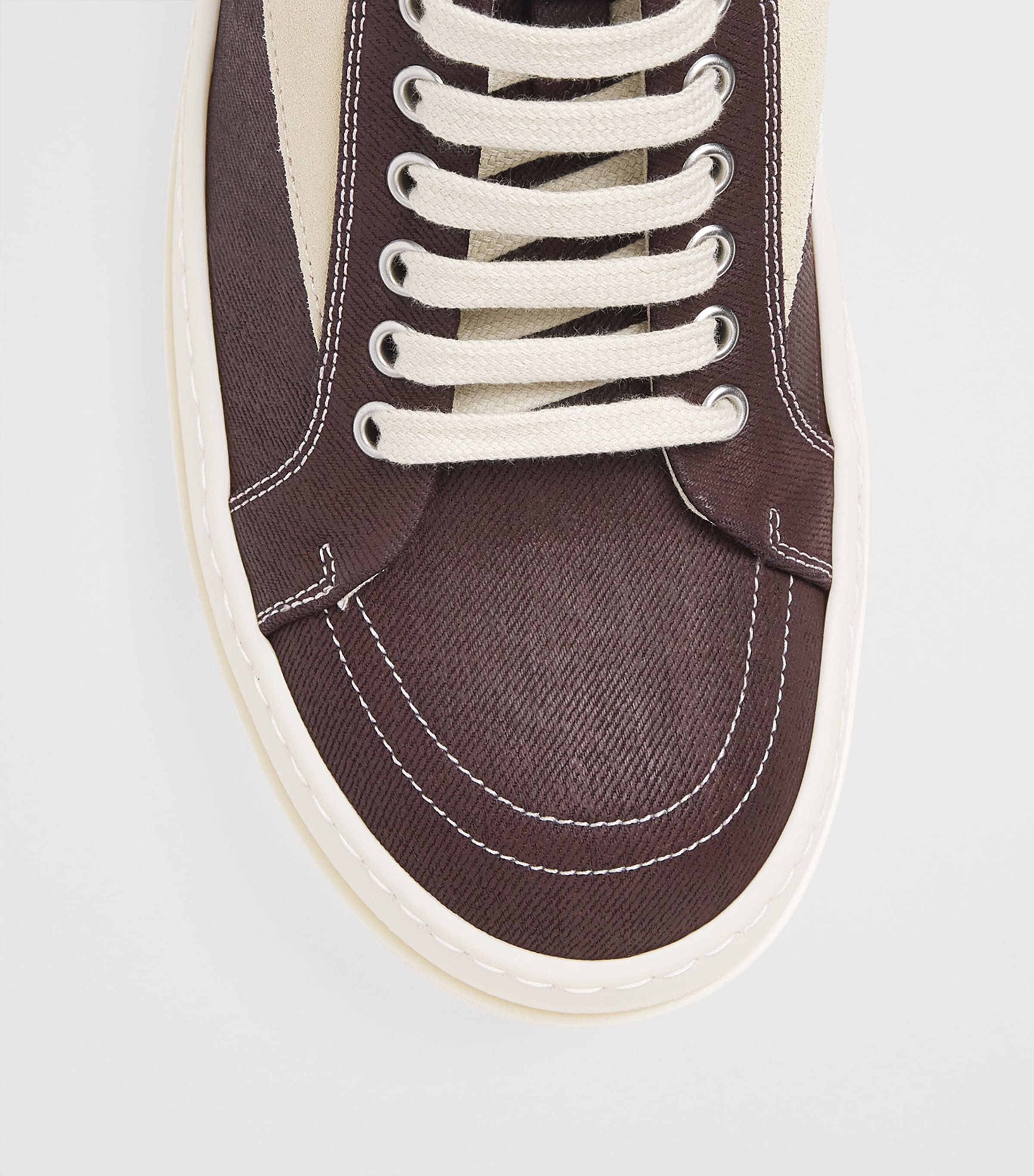DRKSHDW Waxed Canvas Vintage Low-Top Sneakers WAX/MILK/MILK/ 43X11 Image 5