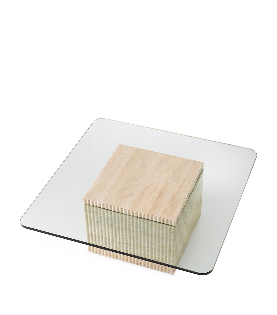 Travertine Brindisi Coffee Table MARBLE Image 2