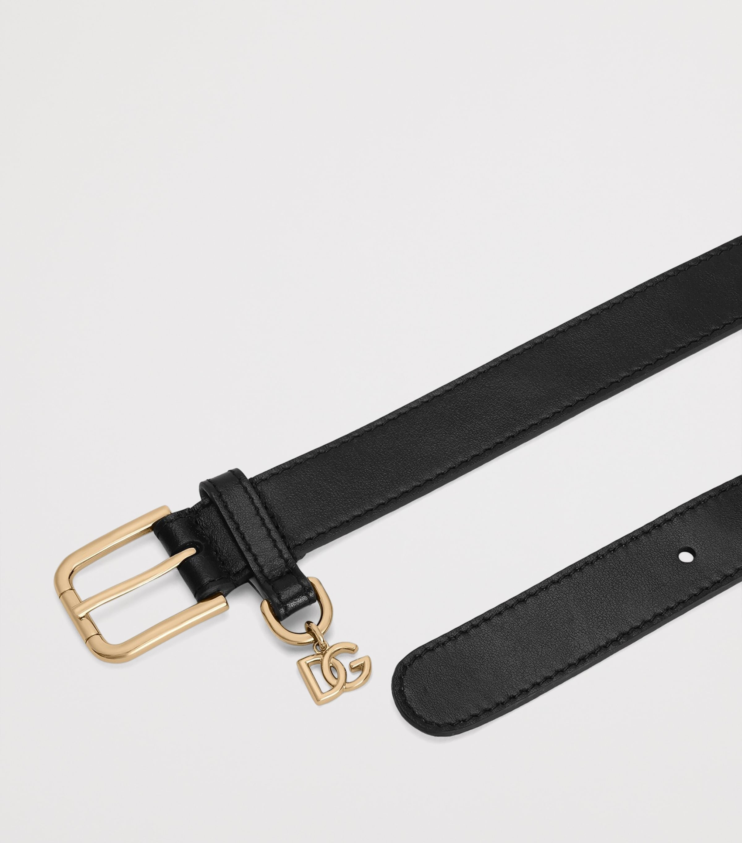 Dolce&Gabbana Kids Logo Belt Image 2