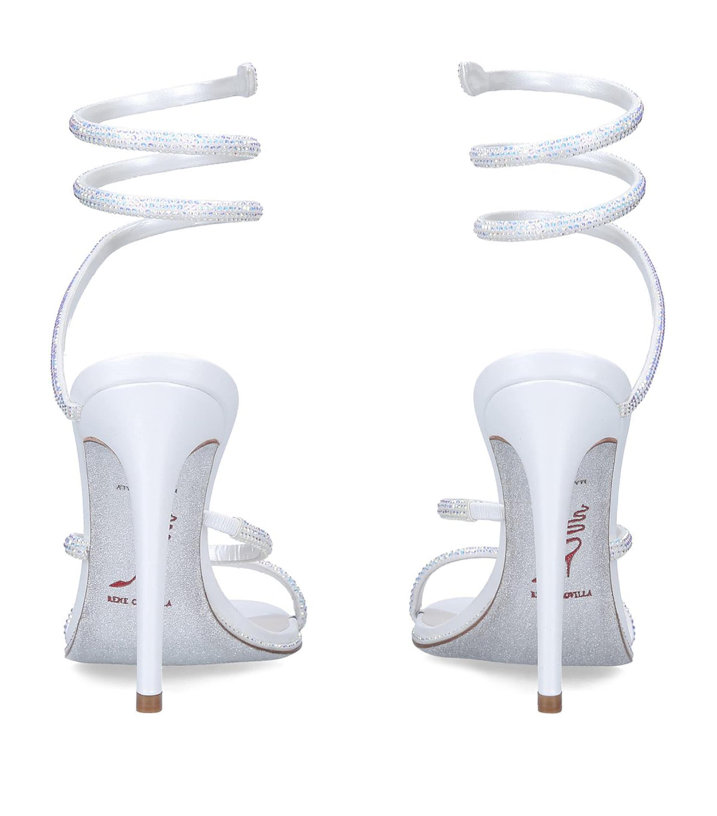 Embellished Cleo Sandals 105 WHITE Image 4