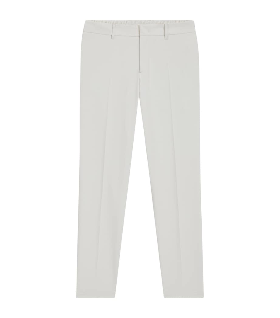 Water-Repellent Slim Suit Trousers 131 Image 1
