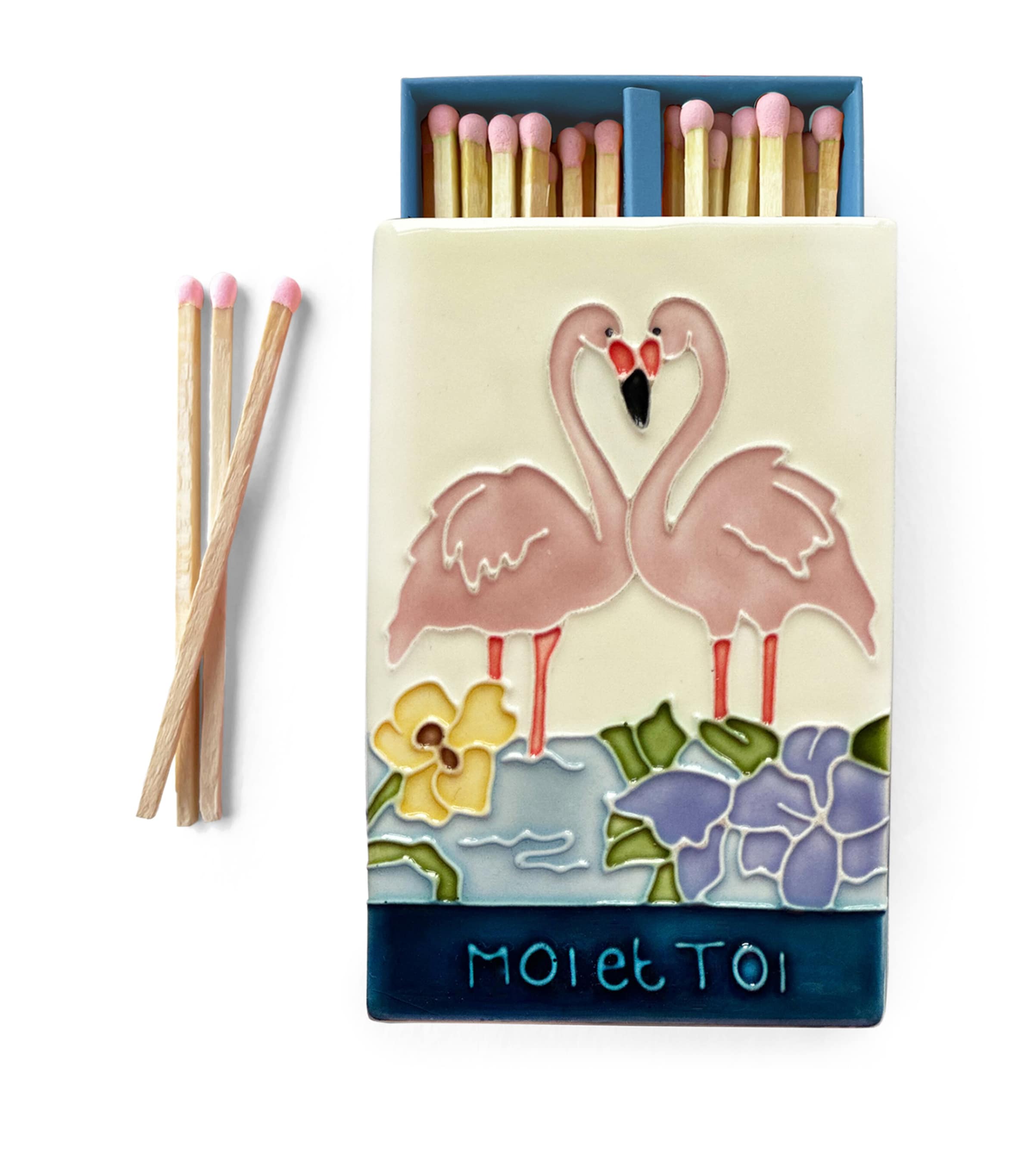 Jo Laing Ceramic Moi Et Toi Matchbox