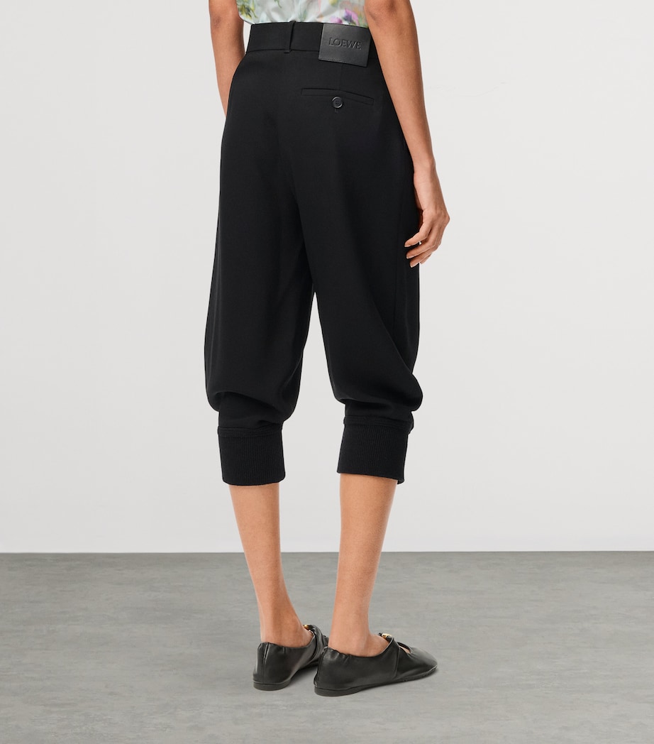 Logo-Patch Longline Shorts BLACK Image 4