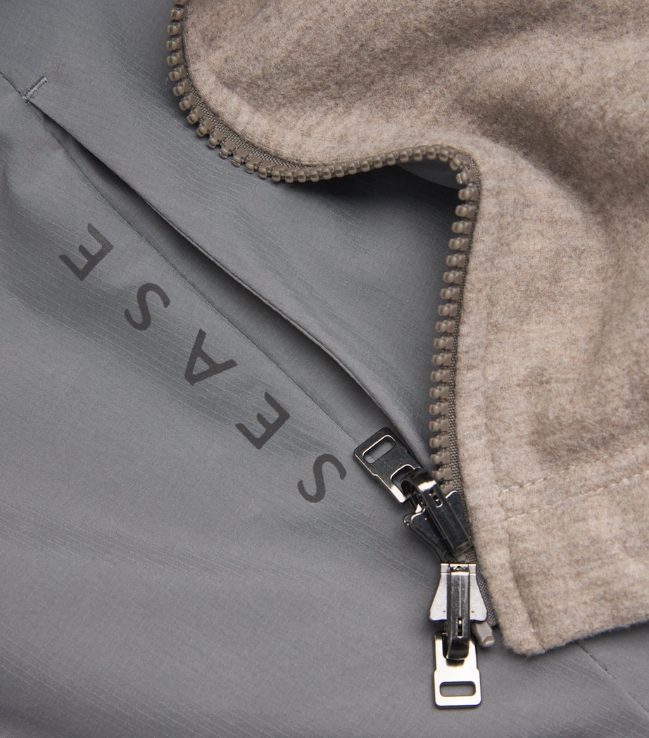 Reversible Padded Explorer Gilet N41 OYSTER Image 5