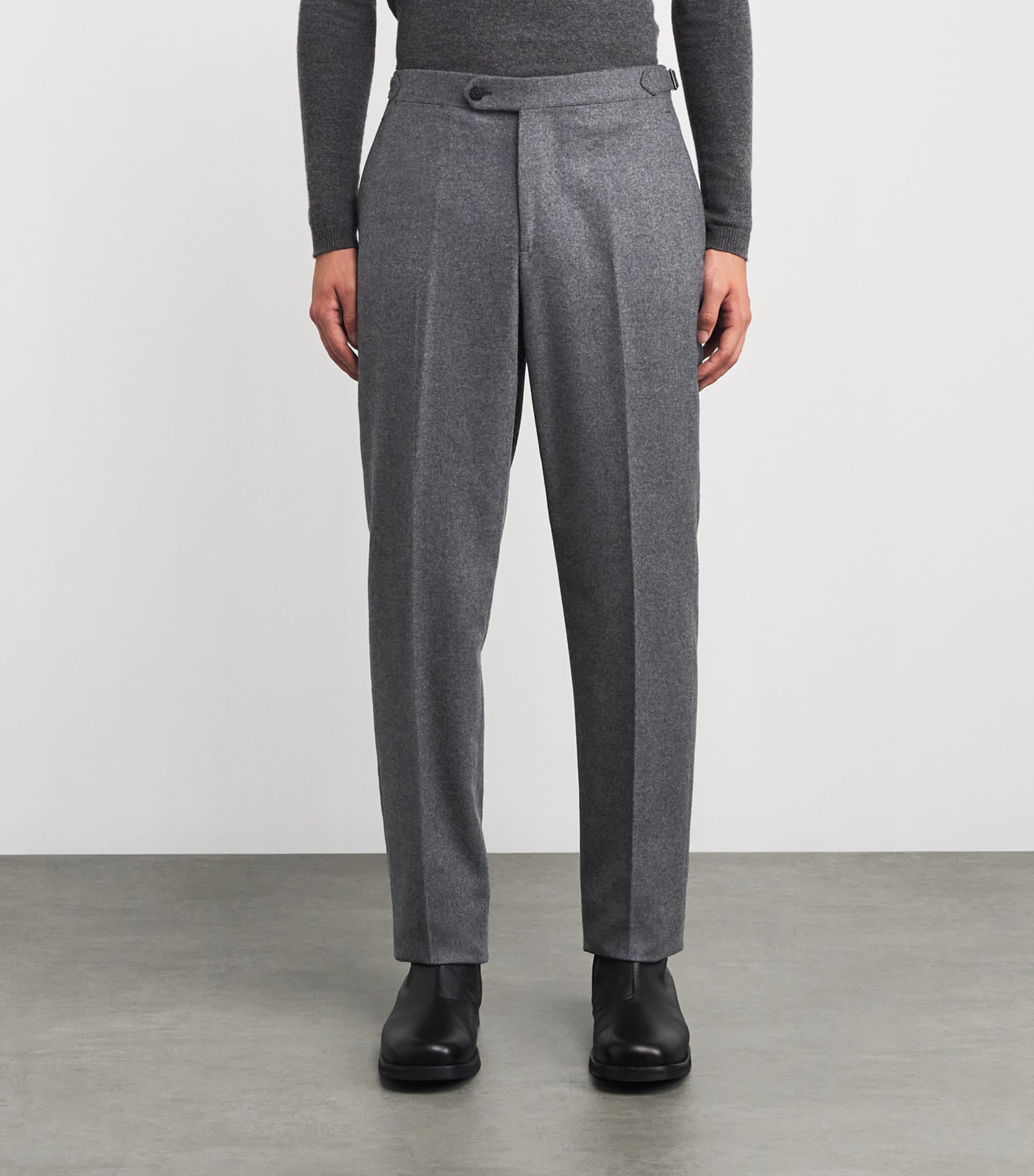 Wool-Cashmere Tailored Trousers 970 Image 3