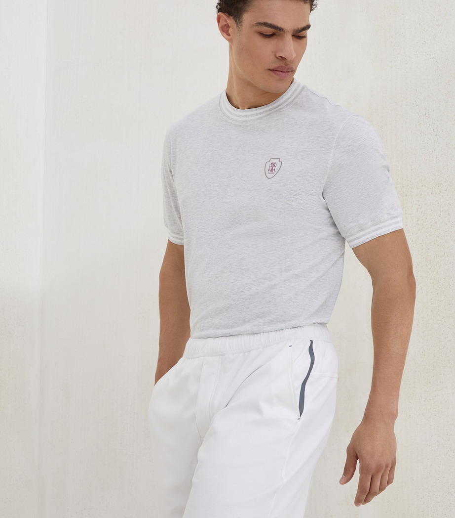 Cotton Jersey Logo T-Shirt C3657 Image 5