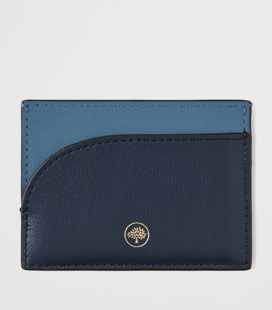 Leather Compact Card Holder BRIGHTON BLUE Image 2