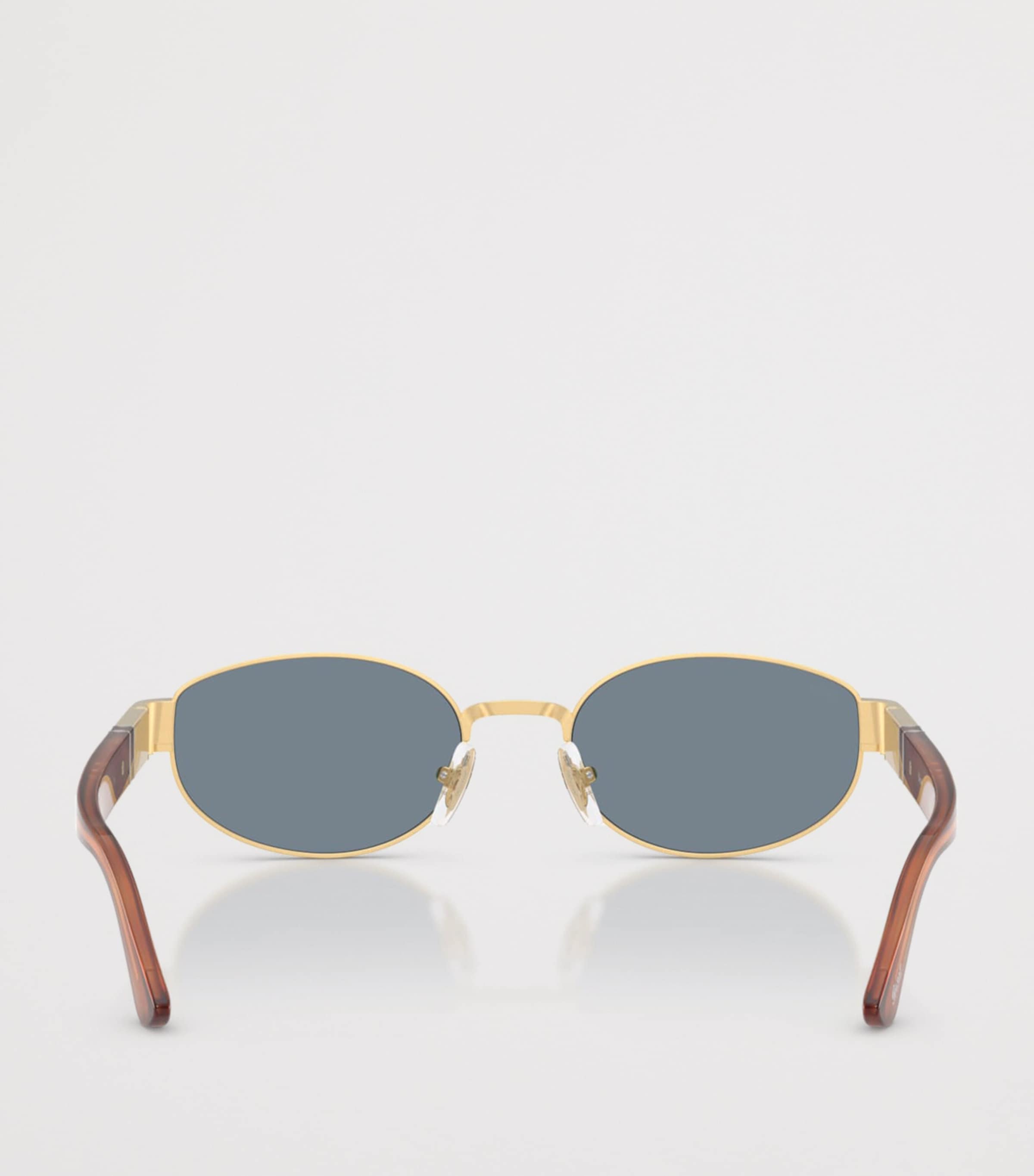 Persol PO1024S Oval Sunglasses Gold Image 4