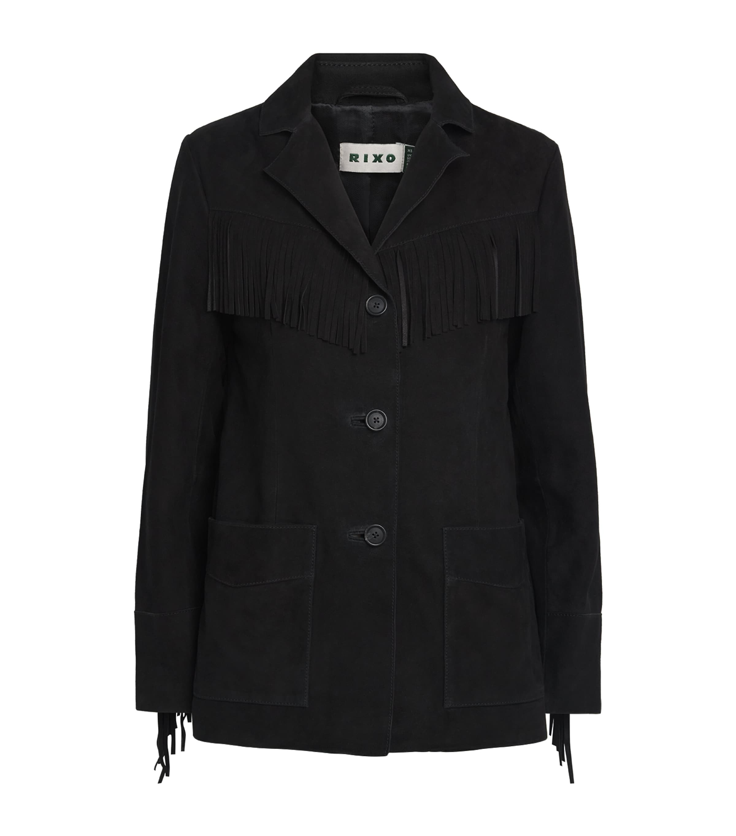 Suede Teagan Jacket BLACK Image 1