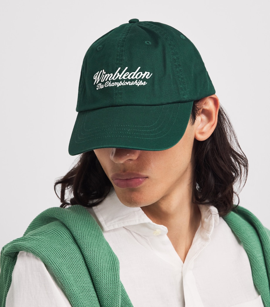 Polo Ralph Lauren x Wimbledon Cotton Logo Cap Moss Agate Image 2