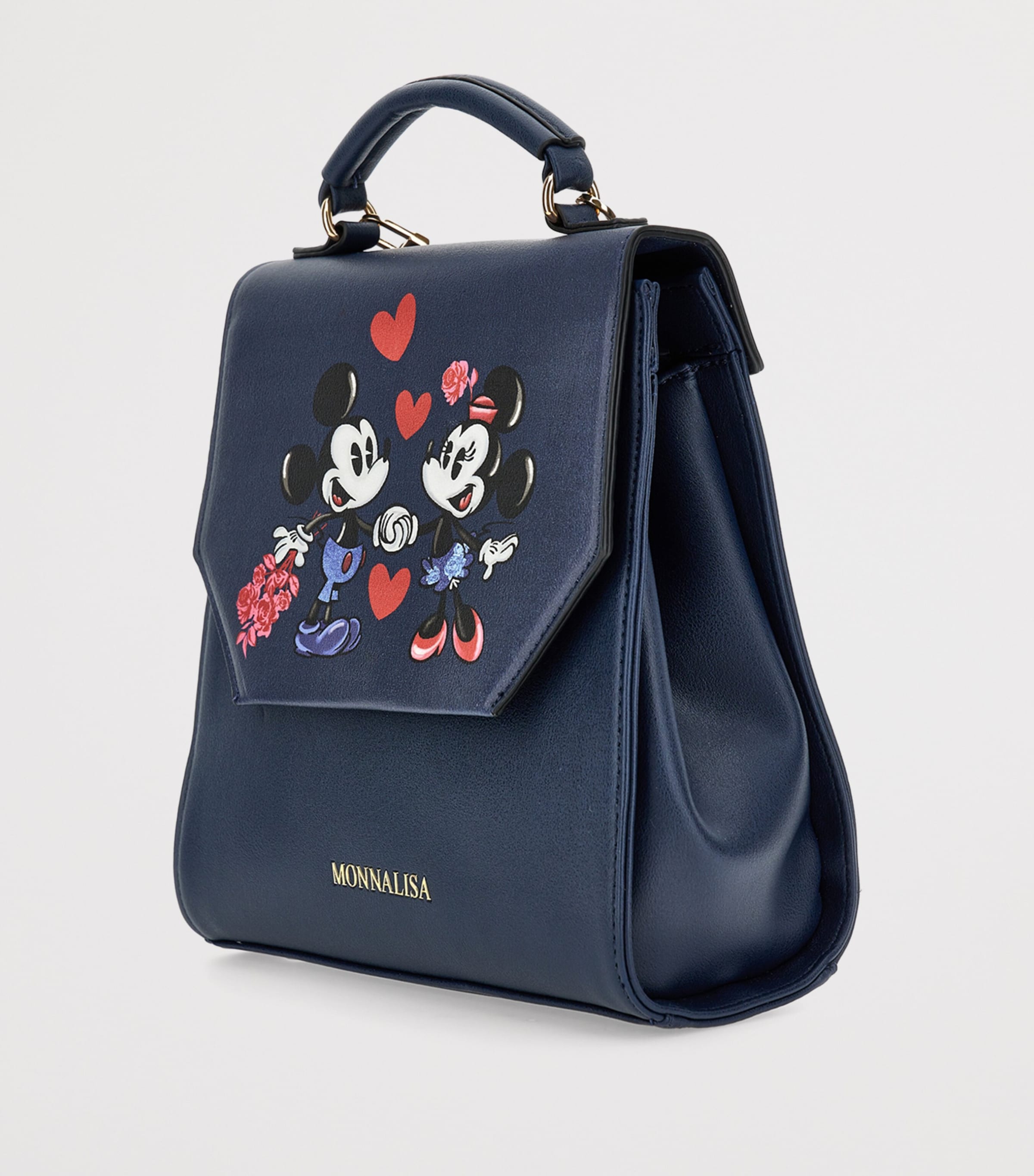 Mickey And Minnie Backpack BLU NAVY Image 3