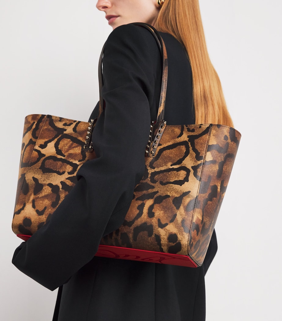 Cabata Small Calfskin Tote Bag 3221 Image 5