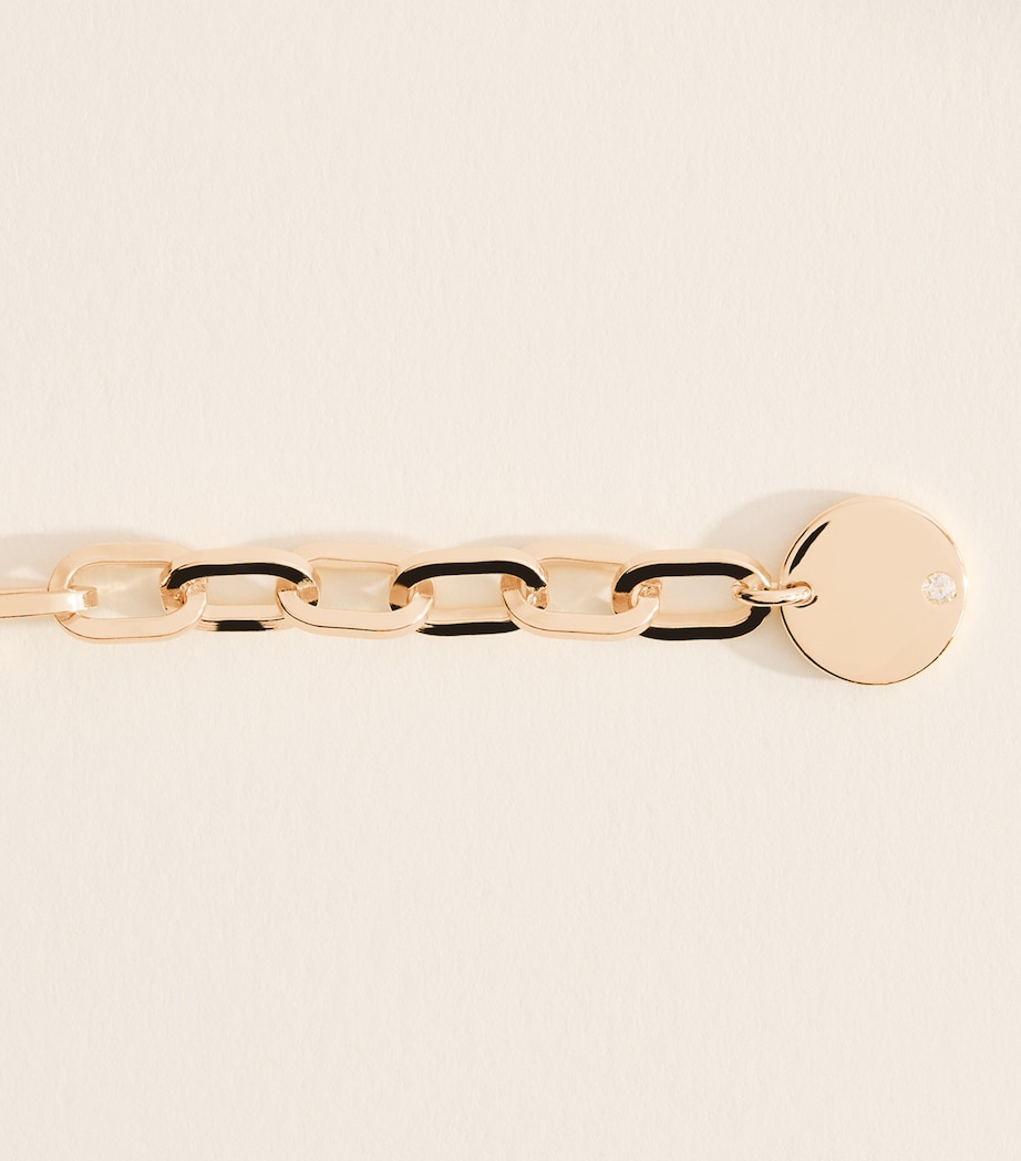 Carolina Herrera Gold-Tone Floral Necklace Gold Image 4