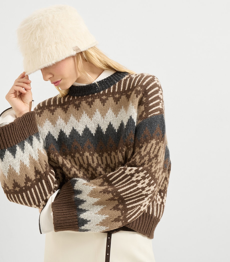 Cashmere Dazzling Mountain Sweater C2229 Image 5