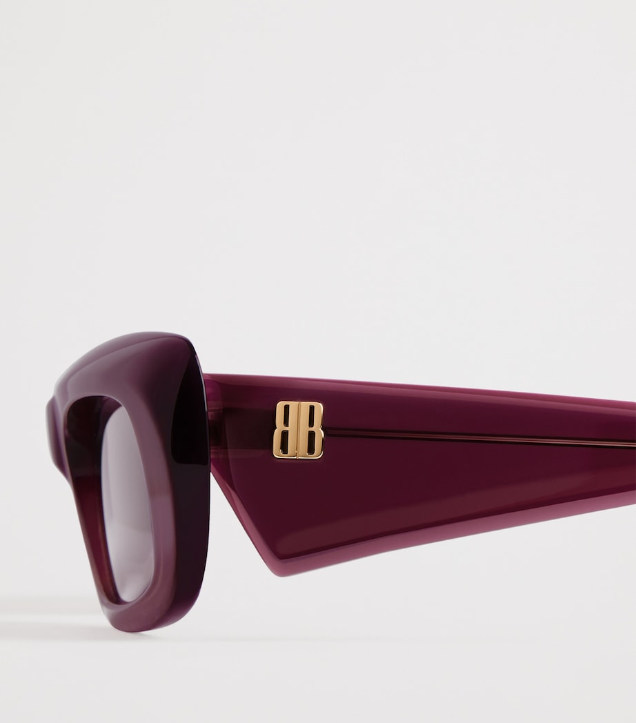 Balenciaga Diva Rectangle Sunglasses Image 5