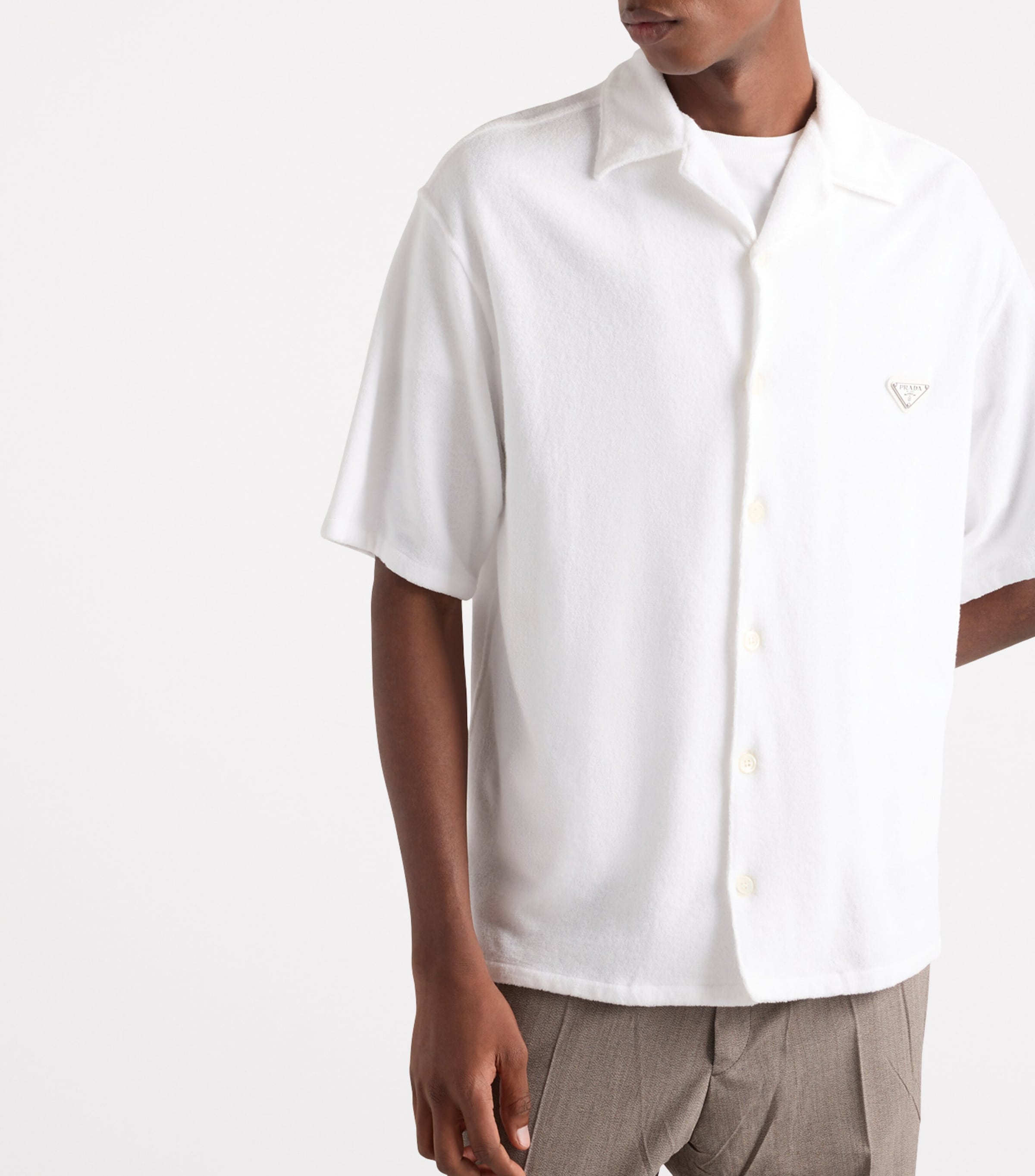 トップス 90s prada stretch dress shirt (38) white 162026-1_3.jpg