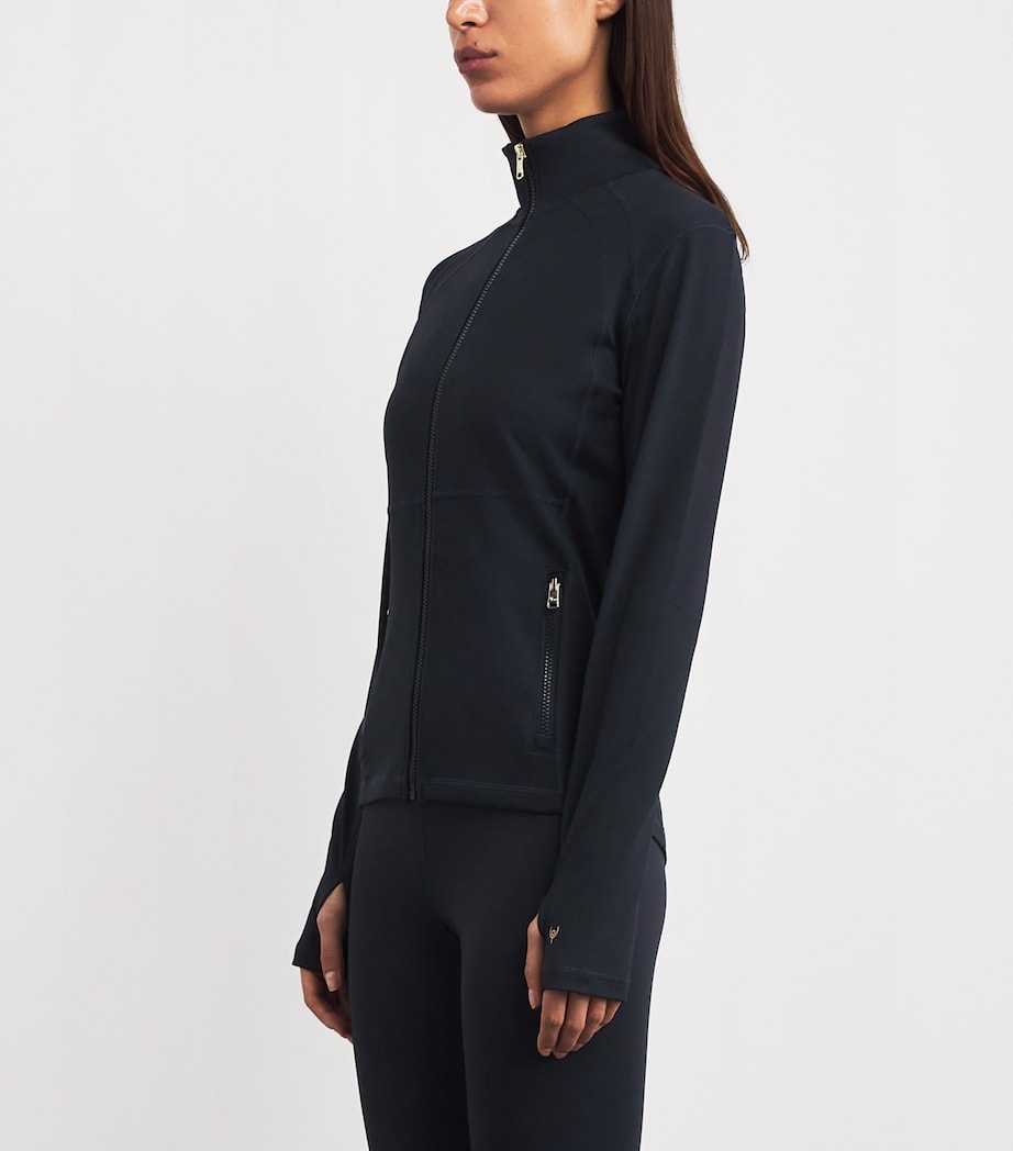 Y.O.U Womens Clayton Zip-Up Jacket Black Image 4