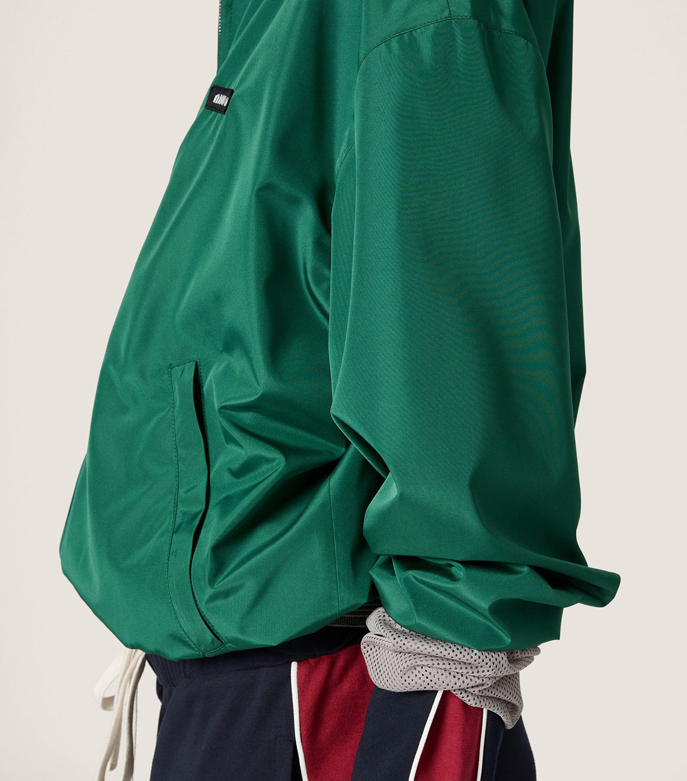 Miu Miu Womens Technical Blouson Jacket Image 5