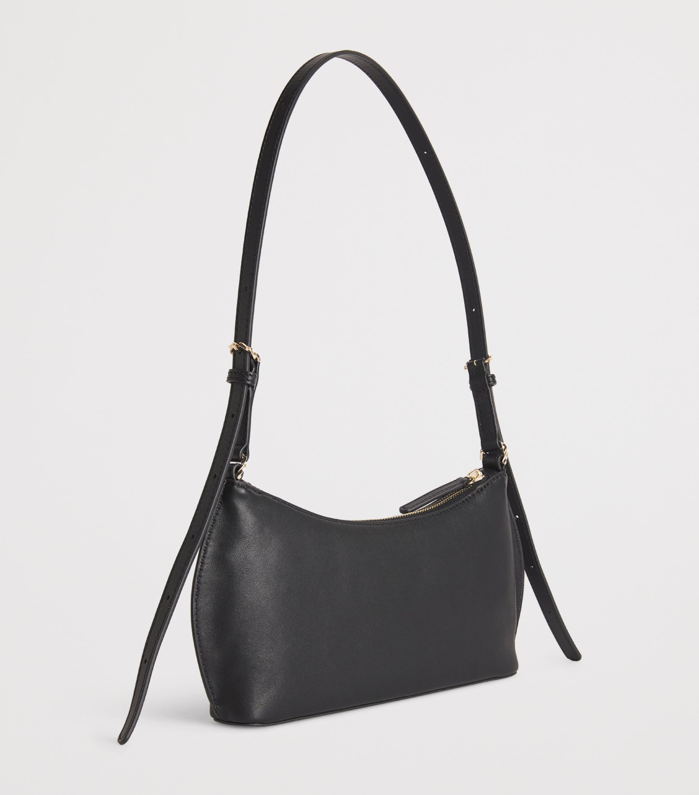 Claudie Pierlot Leather Shoulder Bag Black Image 3