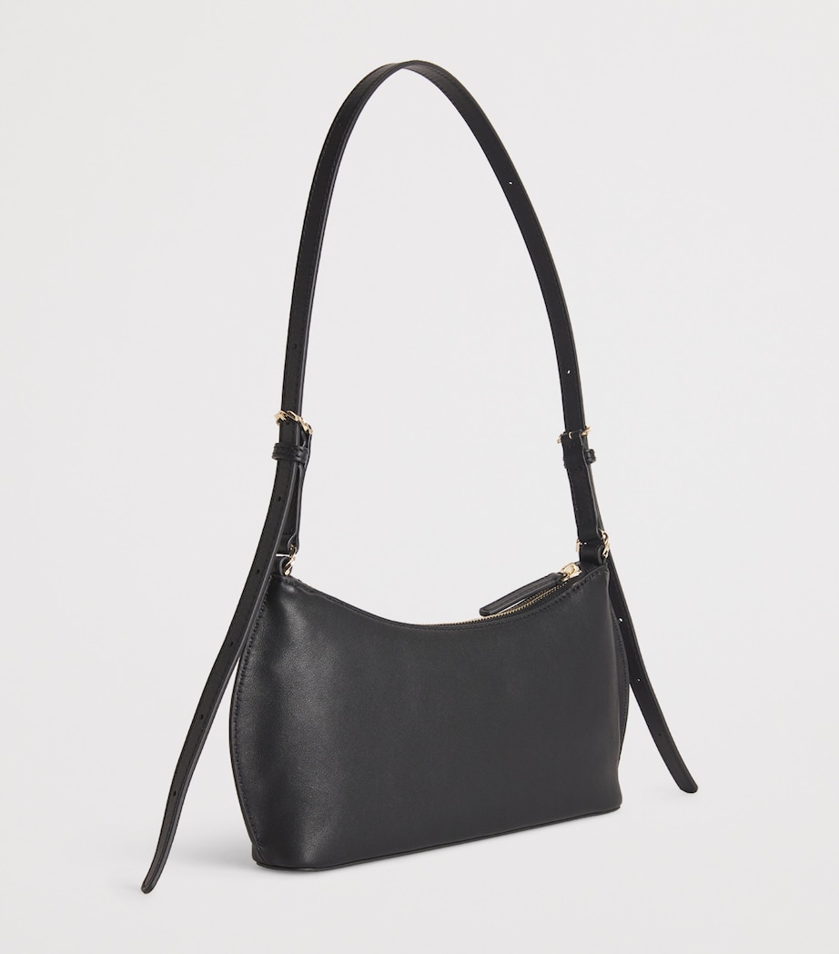 Claudie Pierlot Leather Shoulder Bag Black Image 3