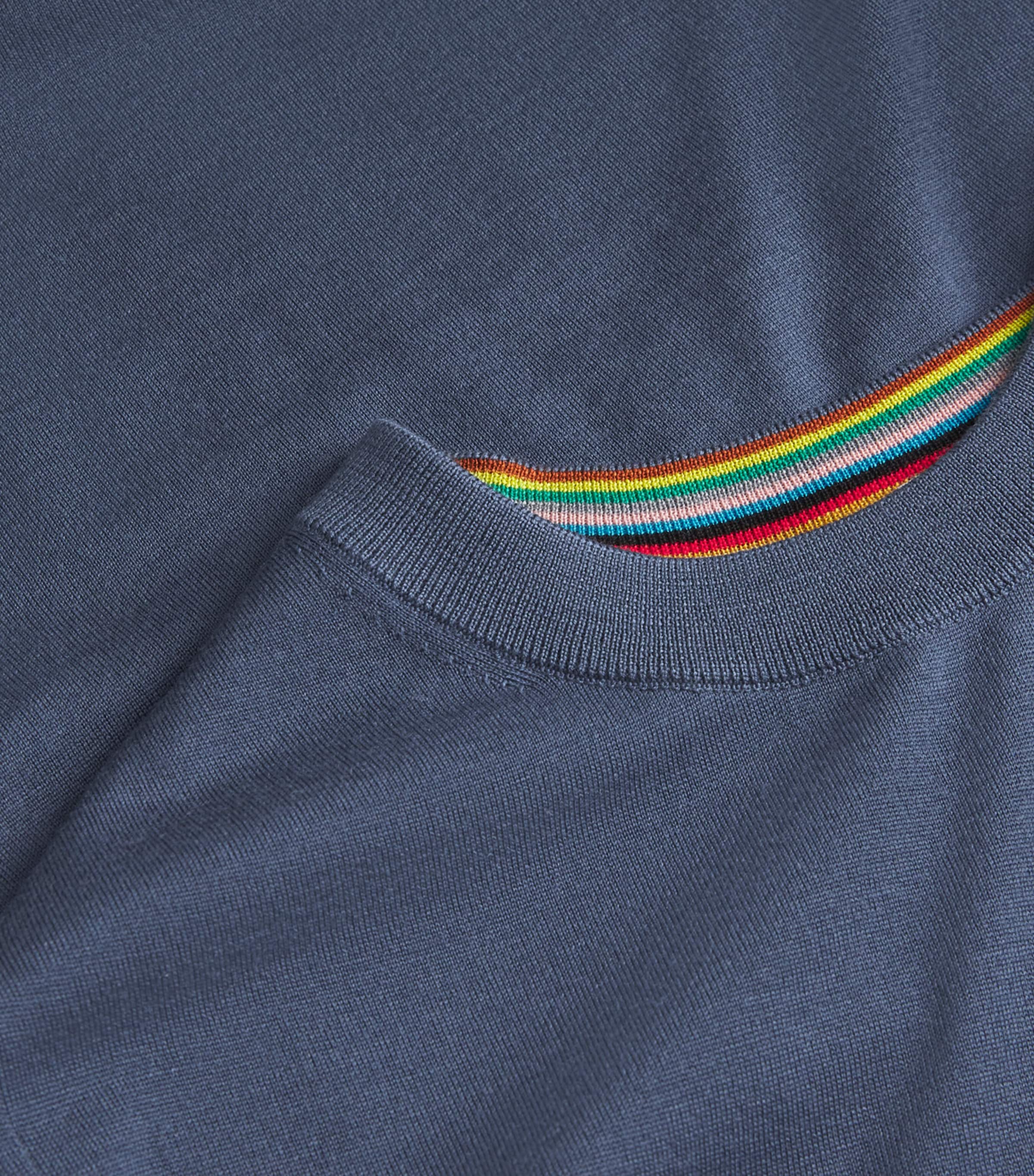 Merino Crew-Neck Sweater 44C_PETROL BLUE Image 5