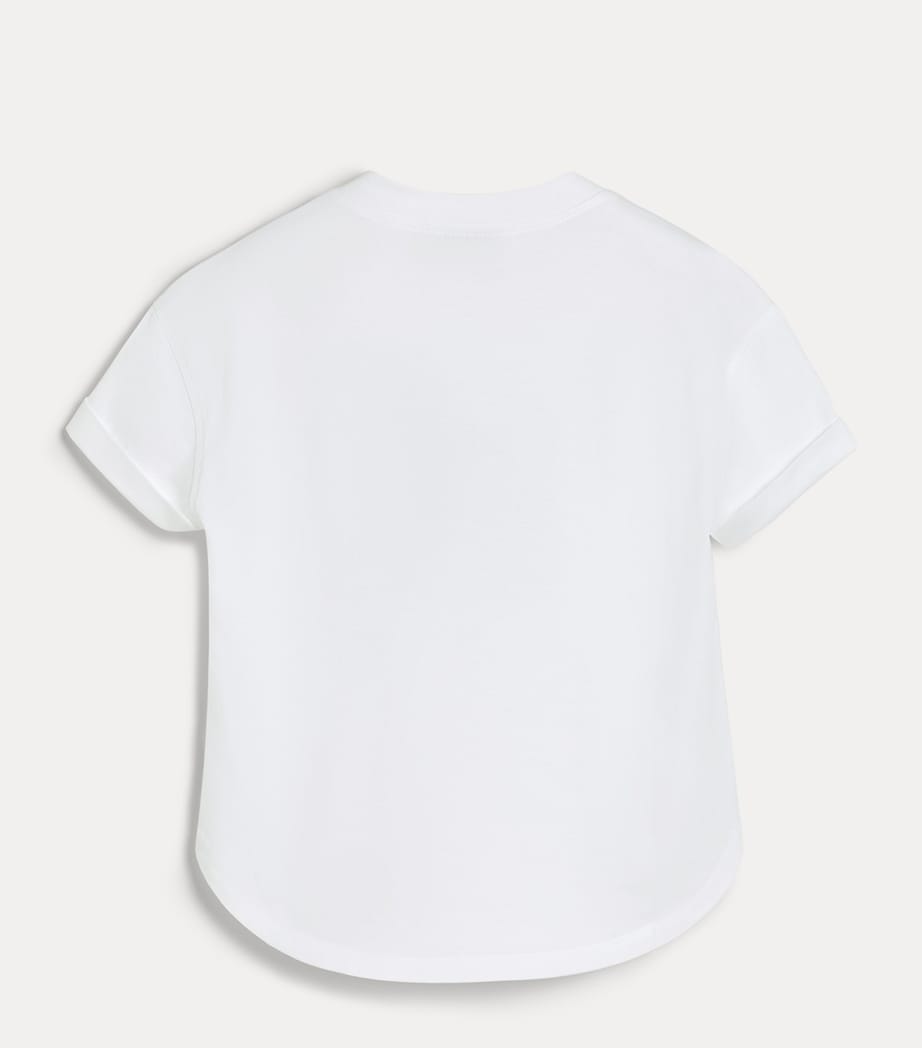 Brunello Cucinelli Kids Cotton Printed T-Shirt (8-10 Years) Image 2