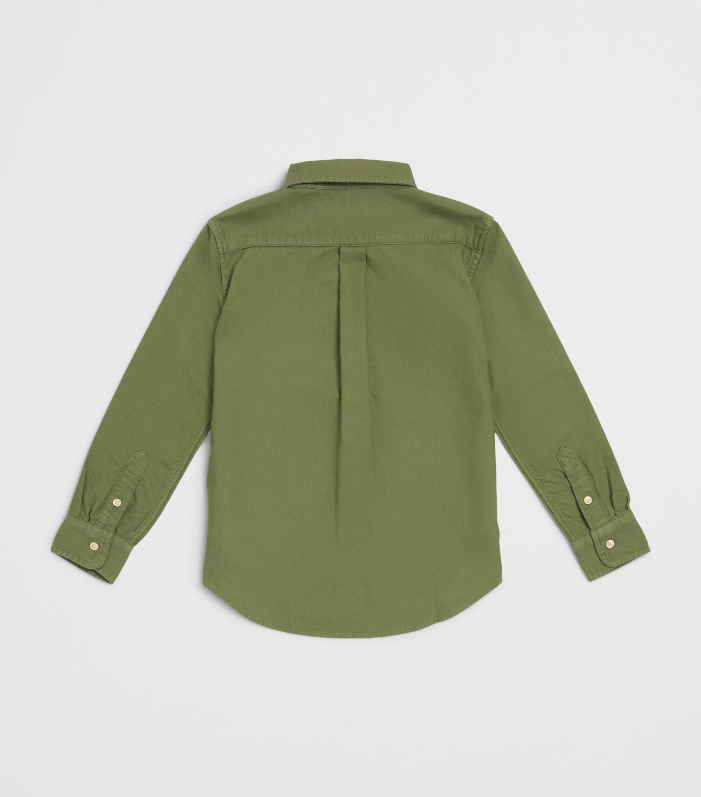 Ralph Lauren Kids Cotton Polo Pony Shirt (2-7 Years) Cargo Green Image 2