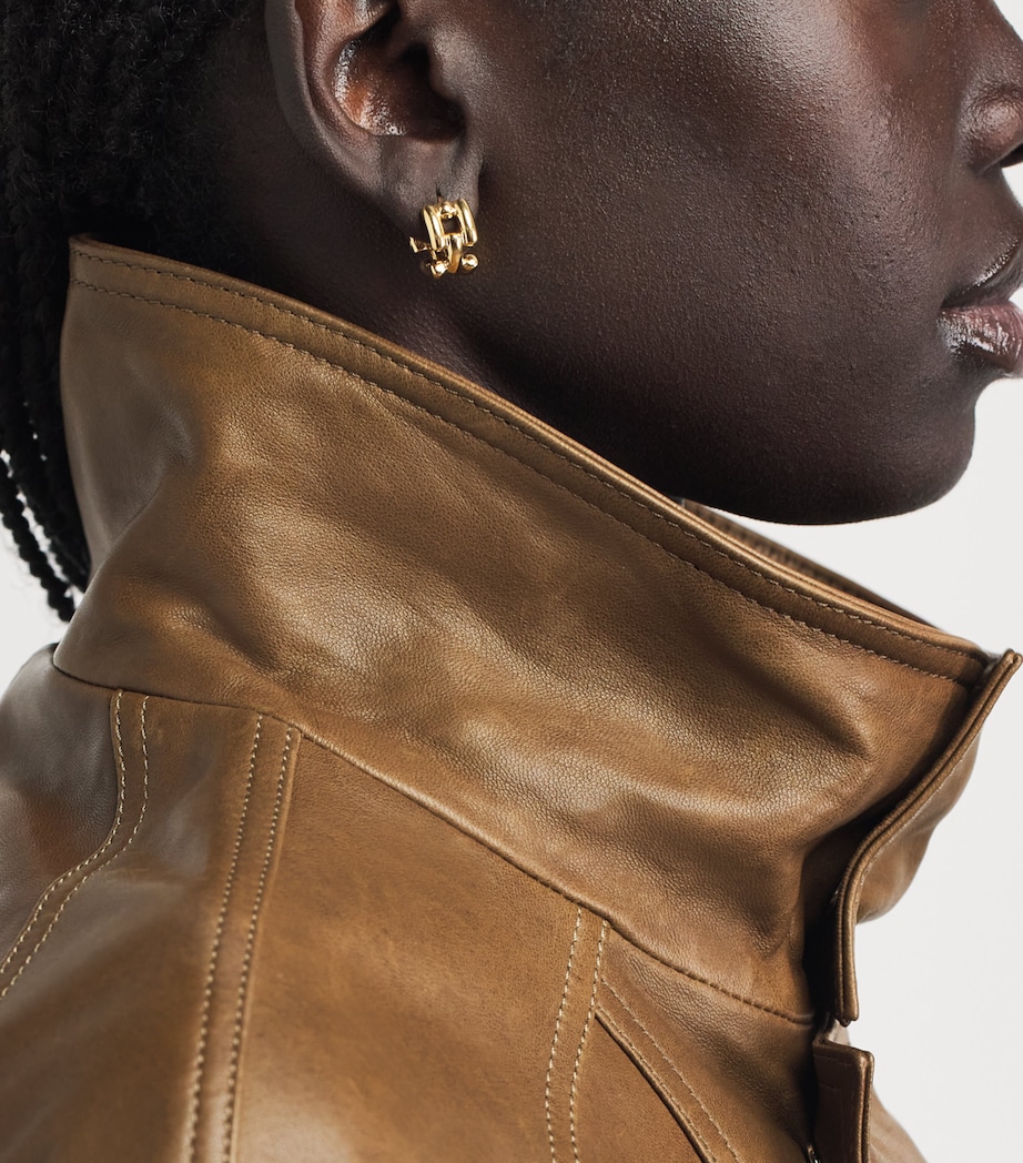 LIÉ STUDIO Gold-Plated The Johanna Earrings Gold Image 2