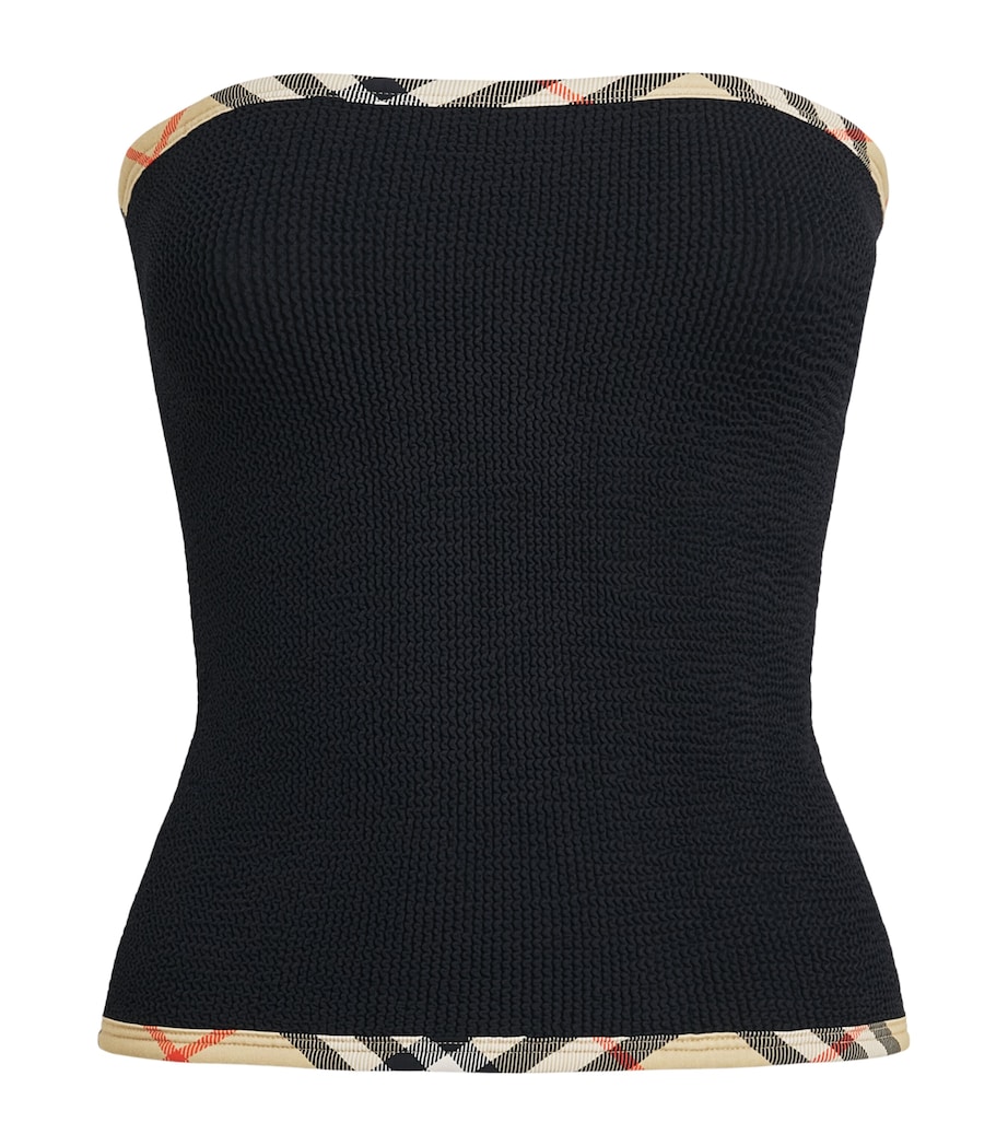 Burberry x Hunza G Womens x Burberry Devyn Skirt/Bandeau Top Black Image 1