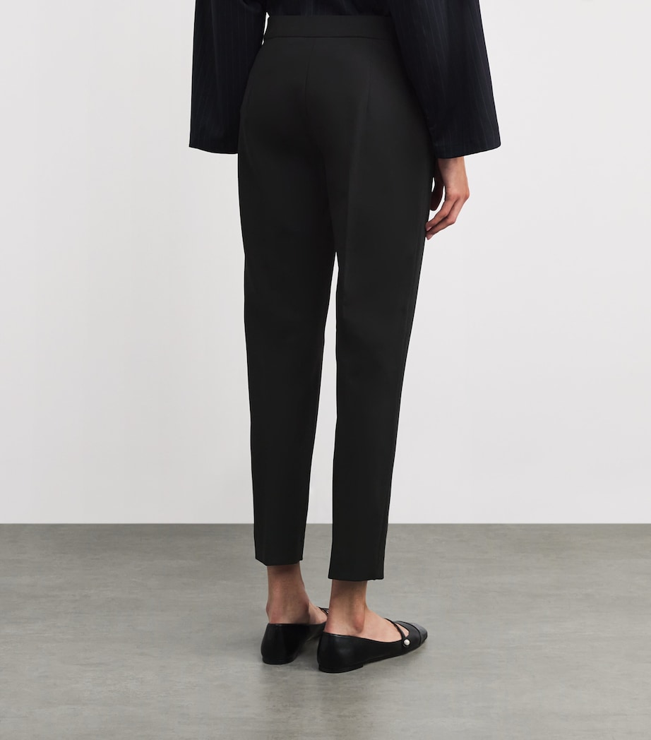 Jersey Suit Trousers BLACK Image 4
