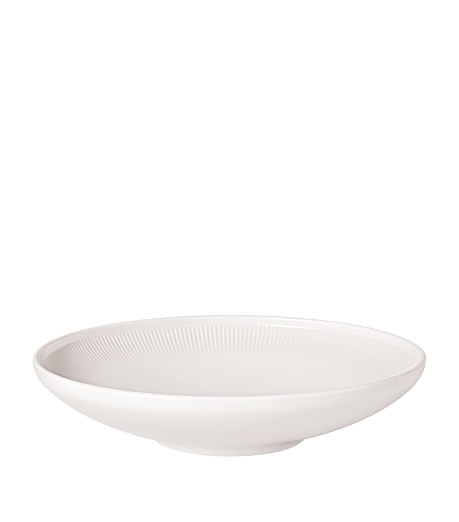 Porcelain Afina Bowl (25cm) WHITE Image 1